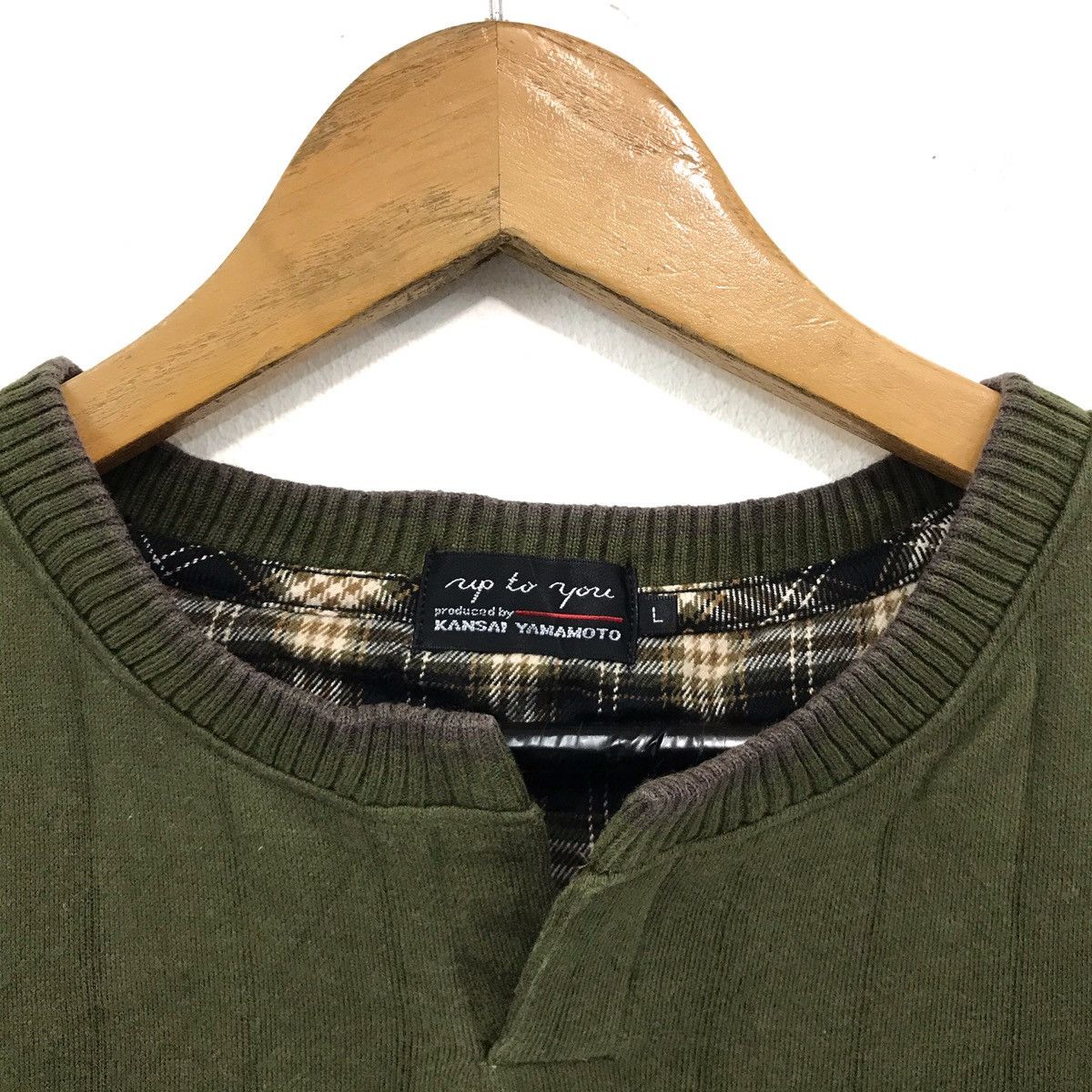 Japanese Brand × Kansai Yamamoto Vintage Kansai Yamamoto Sweatshirt Kansai Up To You Size US M / EU 48-50 / 2 - 5 Thumbnail