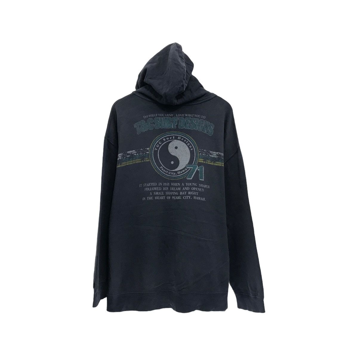 Japanese Brand × Vintage Vintage T&C Surf Design Sweatshirt Pullover Jumper Hoodie Size US L / EU 52-54 / 3 - 1 Thumbnail