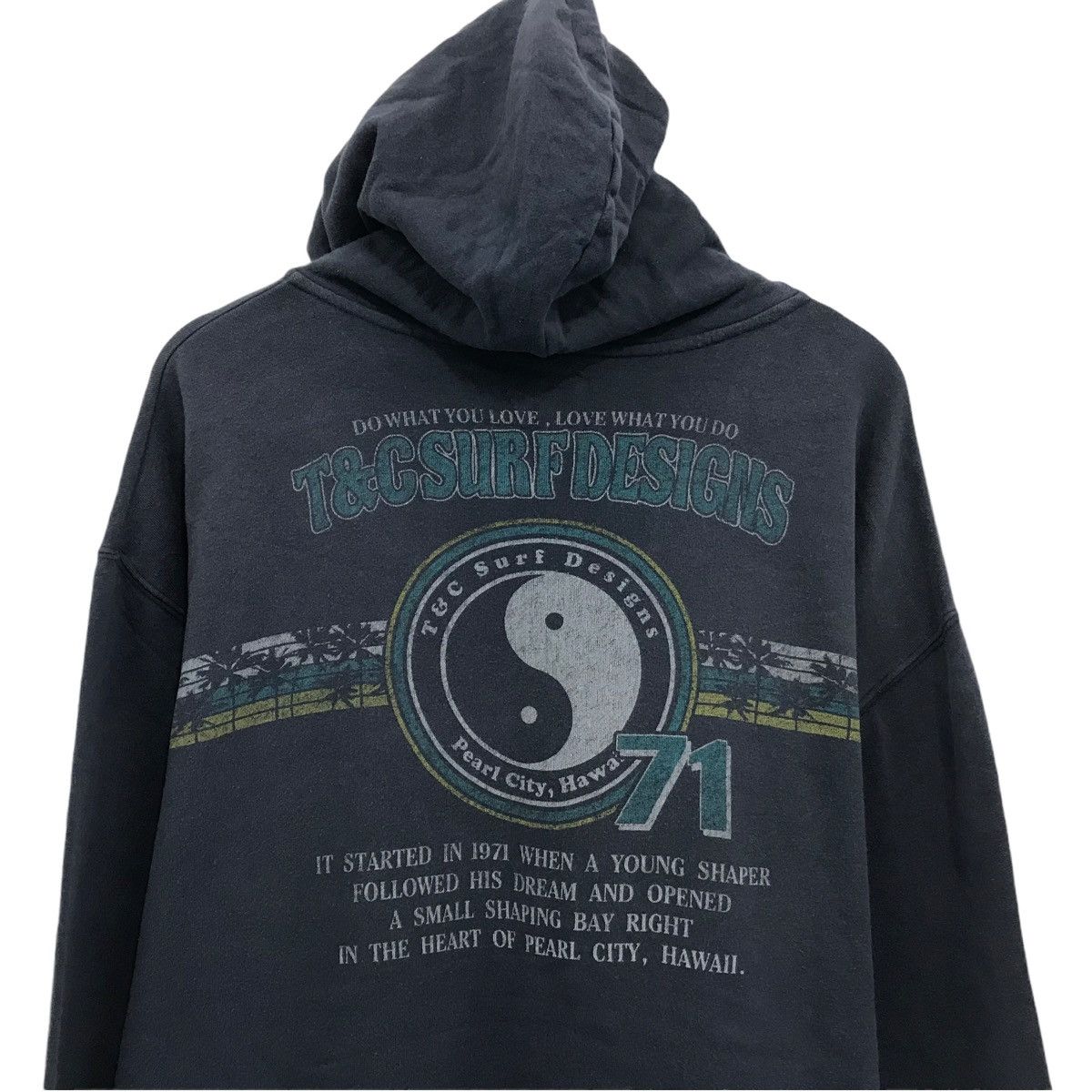 Japanese Brand × Vintage Vintage T&C Surf Design Sweatshirt Pullover Jumper Hoodie Size US L / EU 52-54 / 3 - 6 Thumbnail