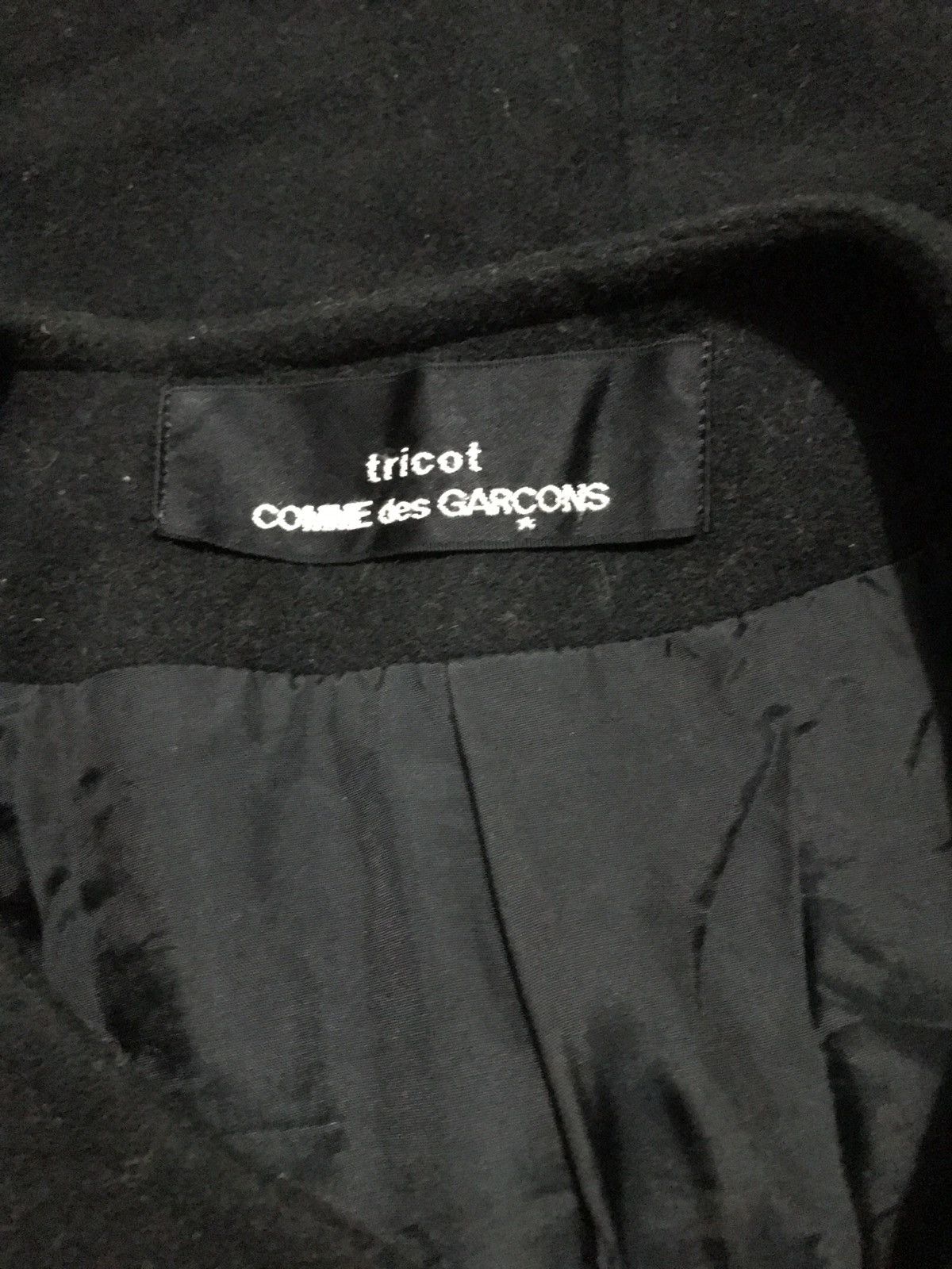 Comme des Garcons Vintage AD 1990 Tricot Comme des Gascons Cropped wool jacket Size US M / EU 48-50 / 2 - 3 Thumbnail