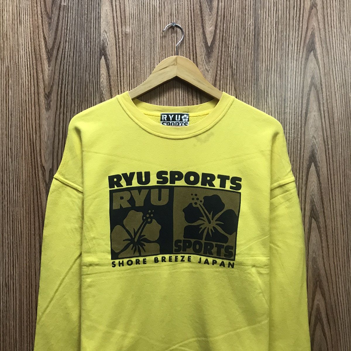 Vintage Vintage RYU hawaii Sweatshirt Big Logo Size US M / EU 48-50 / 2 - 2 Thumbnail