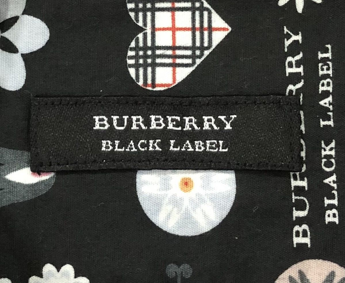 Burberry Authentic Burberry Black Label Full Print Long Sleeves Shirt Size US S / EU 44-46 / 1 - 16 Thumbnail