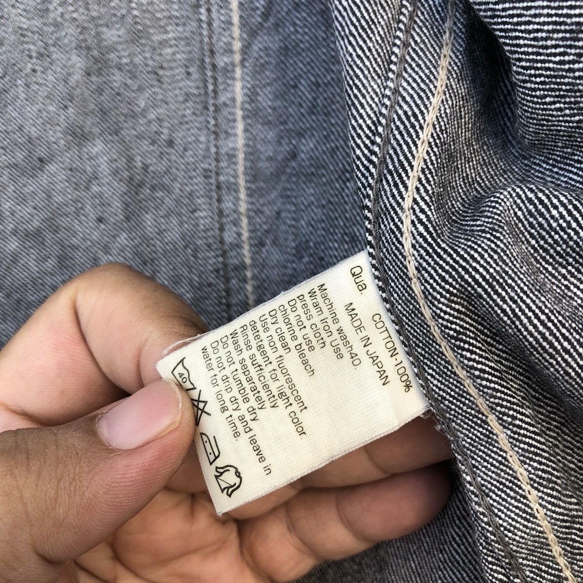 Japanese Brand VANQUISH GOLD DENIM JACKET ACID WASH DESIGN MADE IN JAPAN Size US S / EU 44-46 / 1 - 15 Thumbnail