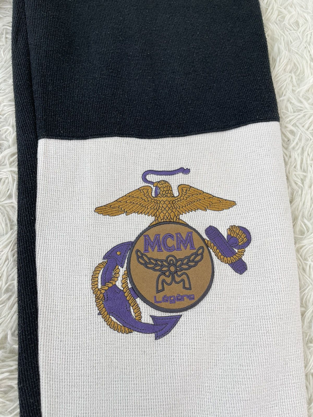 MCM × Vintage Vintage MCM Legere Sweatpants Embroid Logo 39 Size US 39 - 4 Thumbnail