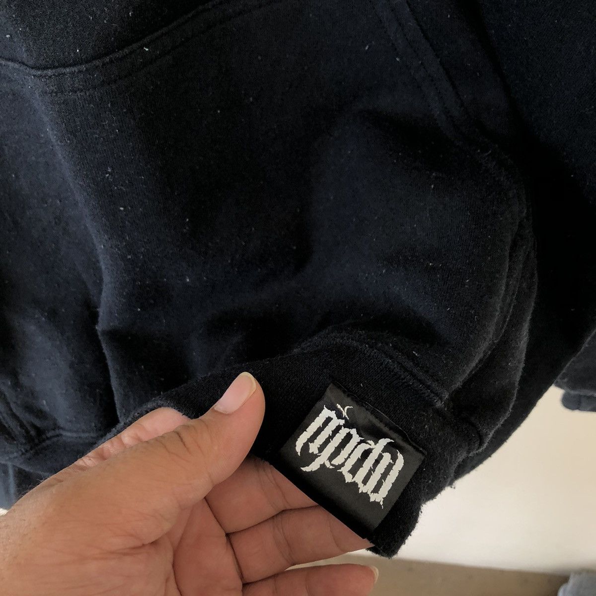 Japanese Brand HOODIE NPDN RIP DESIGN WORXX INSPIRED BY RICK OWENS Size US L / EU 52-54 / 3 - 6 Thumbnail