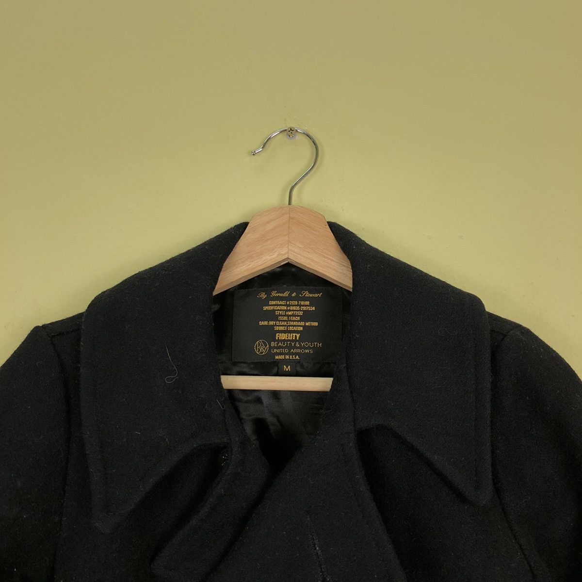 Fidelity × United Arrows Wool Jacket Fidelity United Arrow - Black Size US M / EU 48-50 / 2 - 3 Thumbnail
