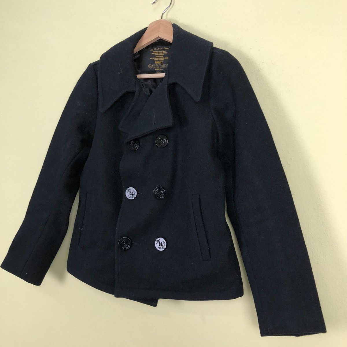 Fidelity × United Arrows Wool Jacket Fidelity United Arrow - Black Size US M / EU 48-50 / 2 - 2 Thumbnail