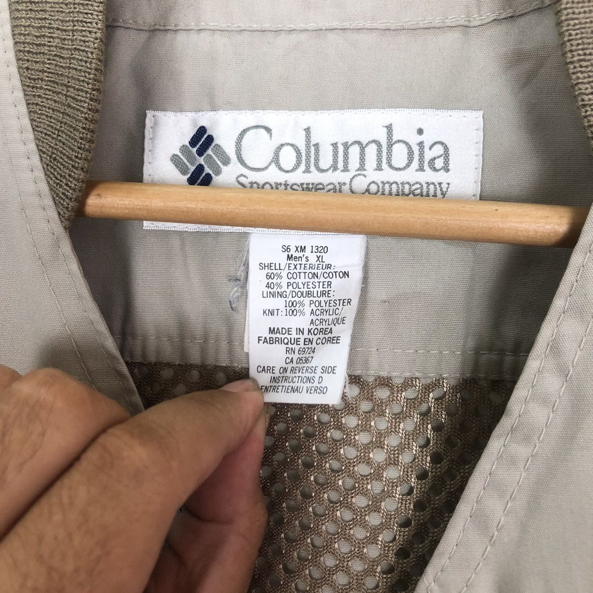 Columbia Columbia Tactical Parachute Vest Sleeveless Kanye Style Size US XL / EU 56 / 4 - 6 Thumbnail