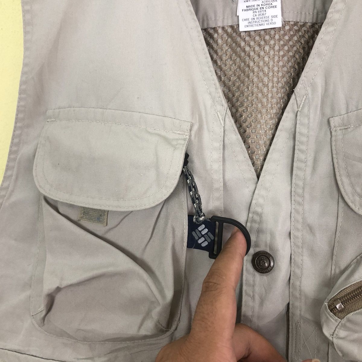 Columbia Columbia Tactical Parachute Vest Sleeveless Kanye Style Size US XL / EU 56 / 4 - 5 Thumbnail
