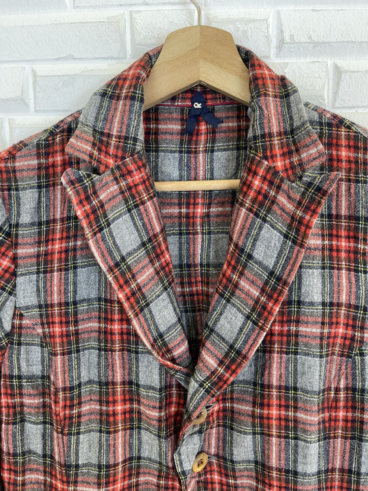 45rpm Vintage Kiro Hirata Design 45RPM Tartan Flannel Size US M / EU 48-50 / 2 - 3 Thumbnail