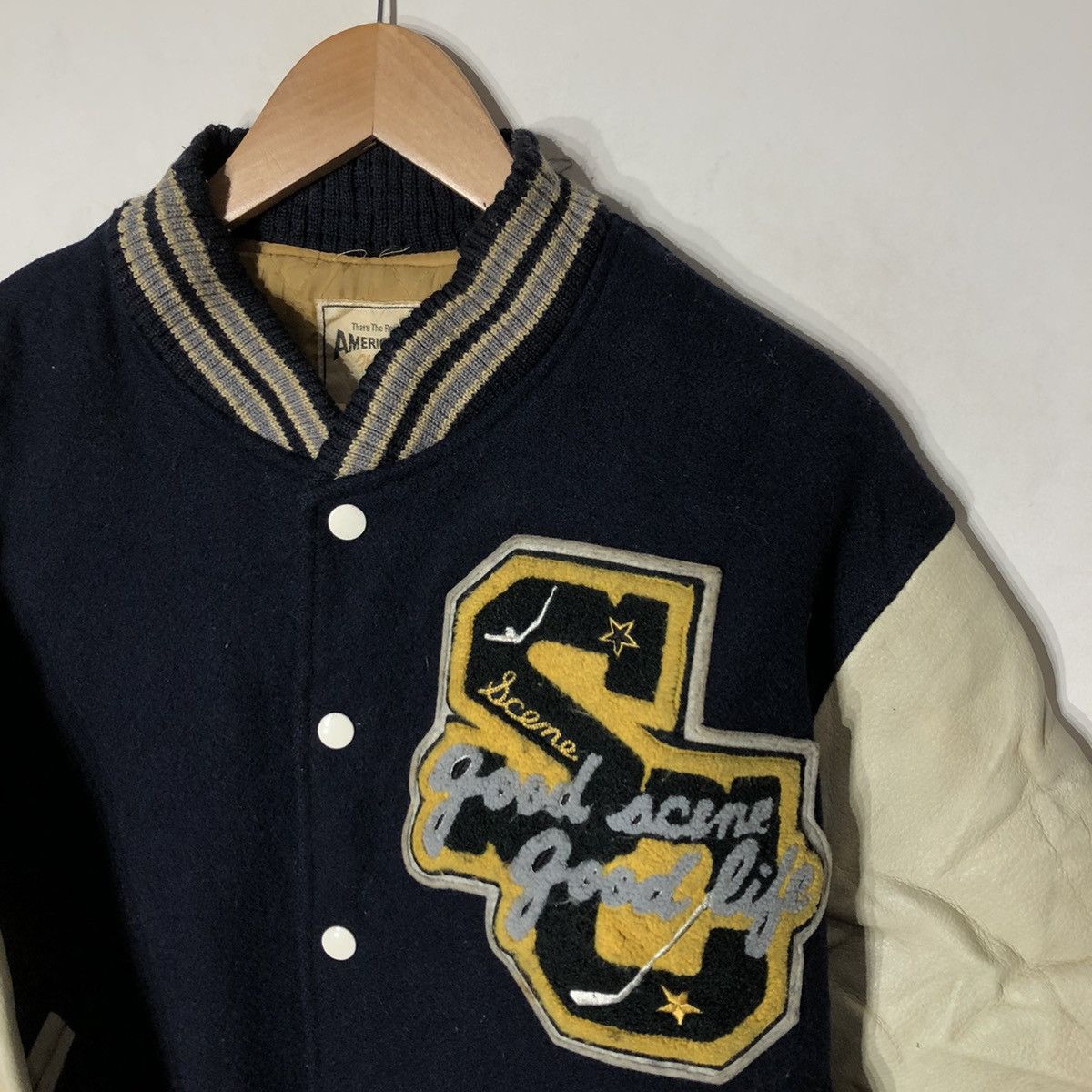Vintage Scene American Style Varsity Jacket Size US M / EU 48-50 / 2 - 6 Thumbnail