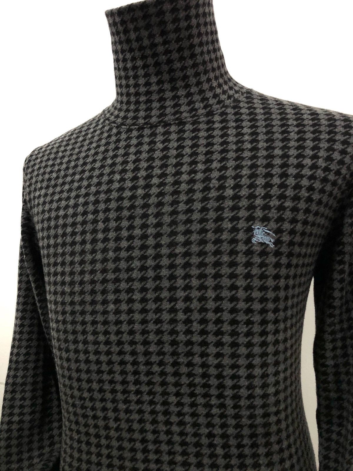 Burberry Burberry Black Label Houndstooth CheckTurtleneck Size US M / EU 48-50 / 2 - 5 Thumbnail