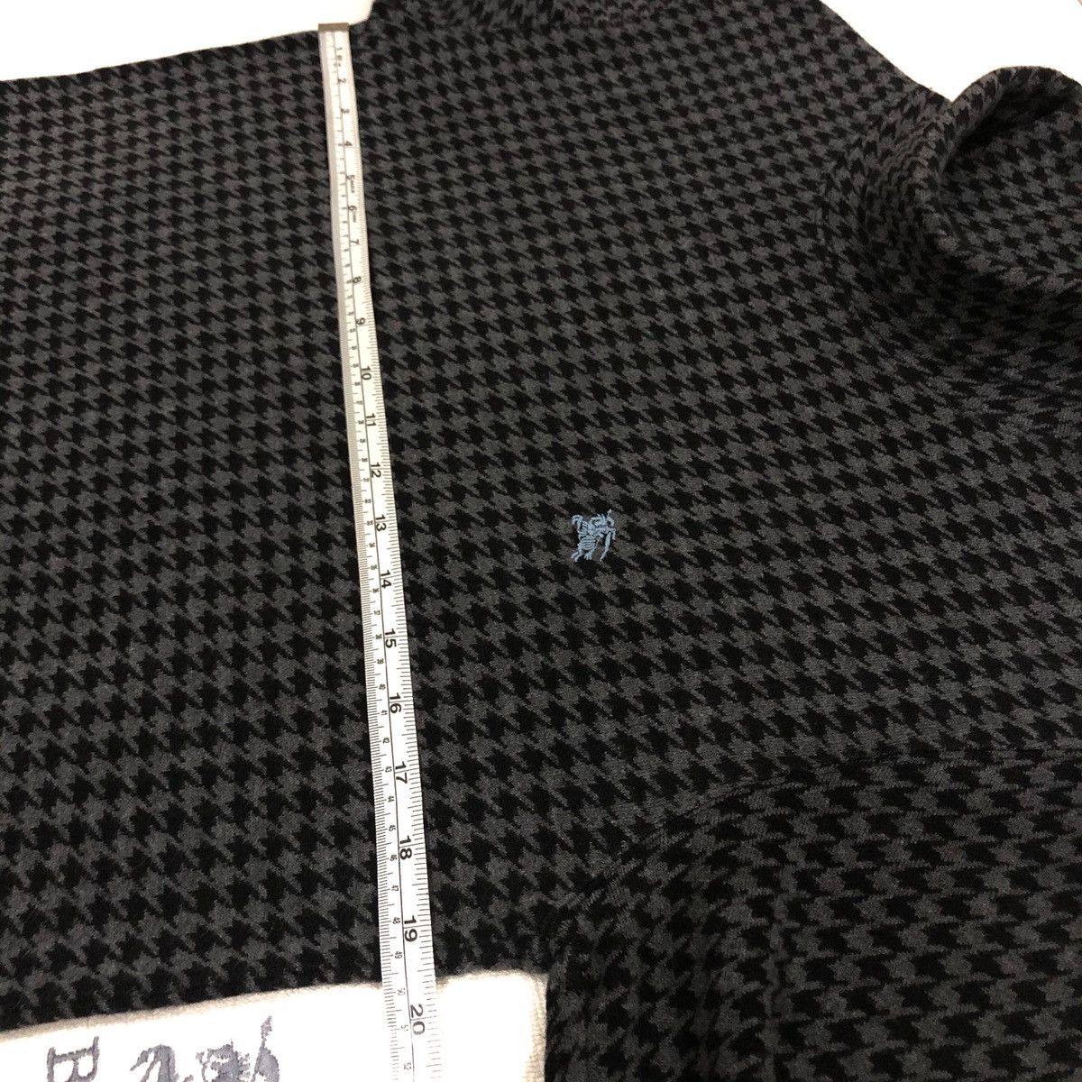 Burberry Burberry Black Label Houndstooth CheckTurtleneck Size US M / EU 48-50 / 2 - 13 Thumbnail