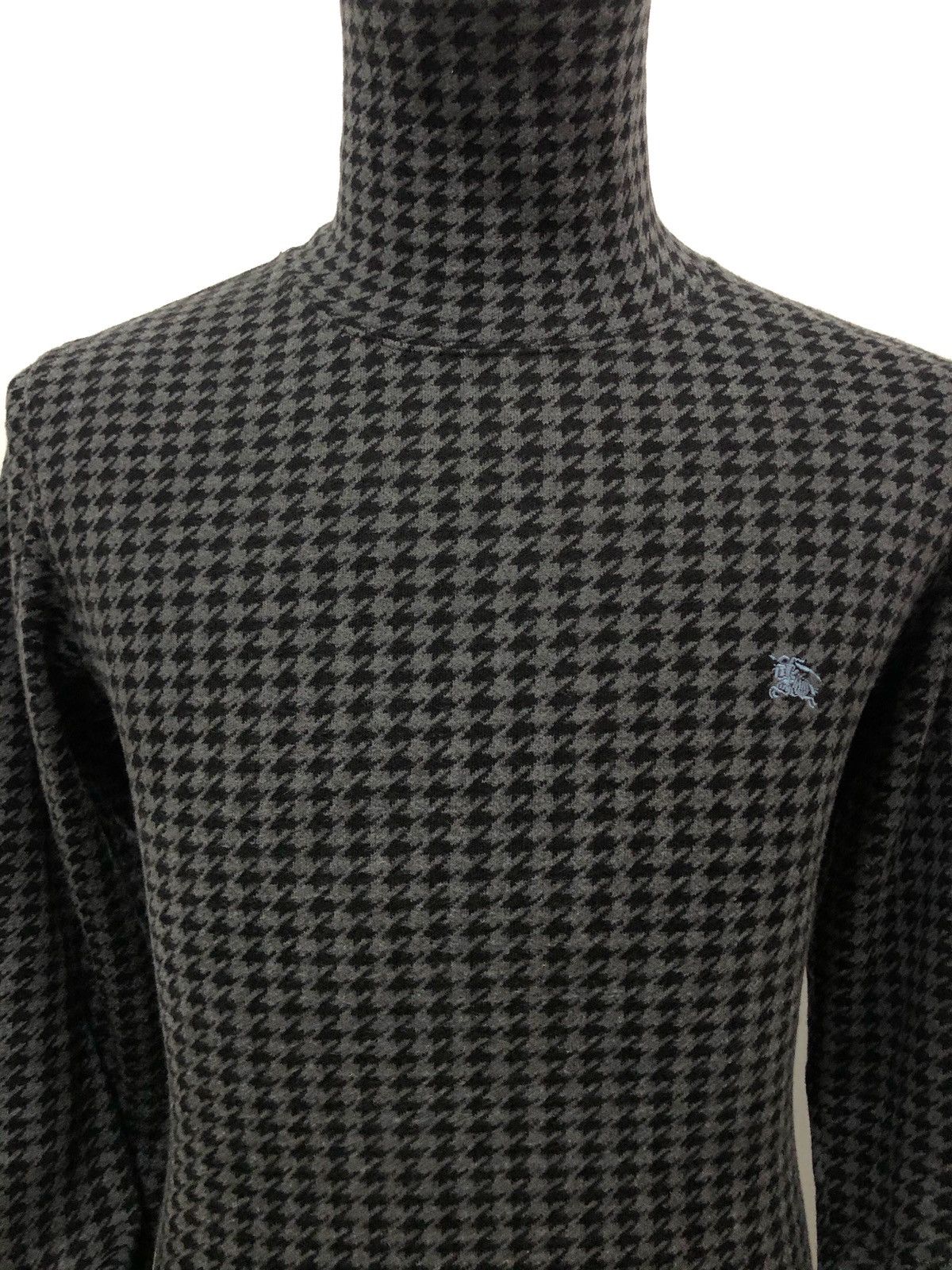 Burberry Burberry Black Label Houndstooth CheckTurtleneck Size US M / EU 48-50 / 2 - 3 Thumbnail
