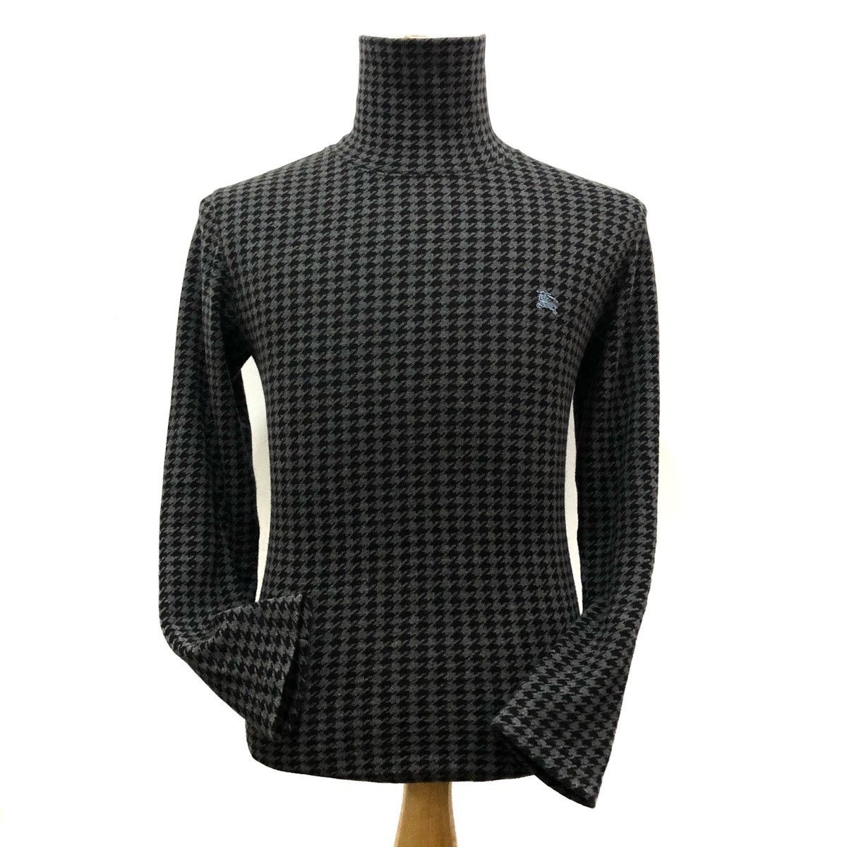 Burberry Burberry Black Label Houndstooth CheckTurtleneck Size US M / EU 48-50 / 2 - 6 Thumbnail
