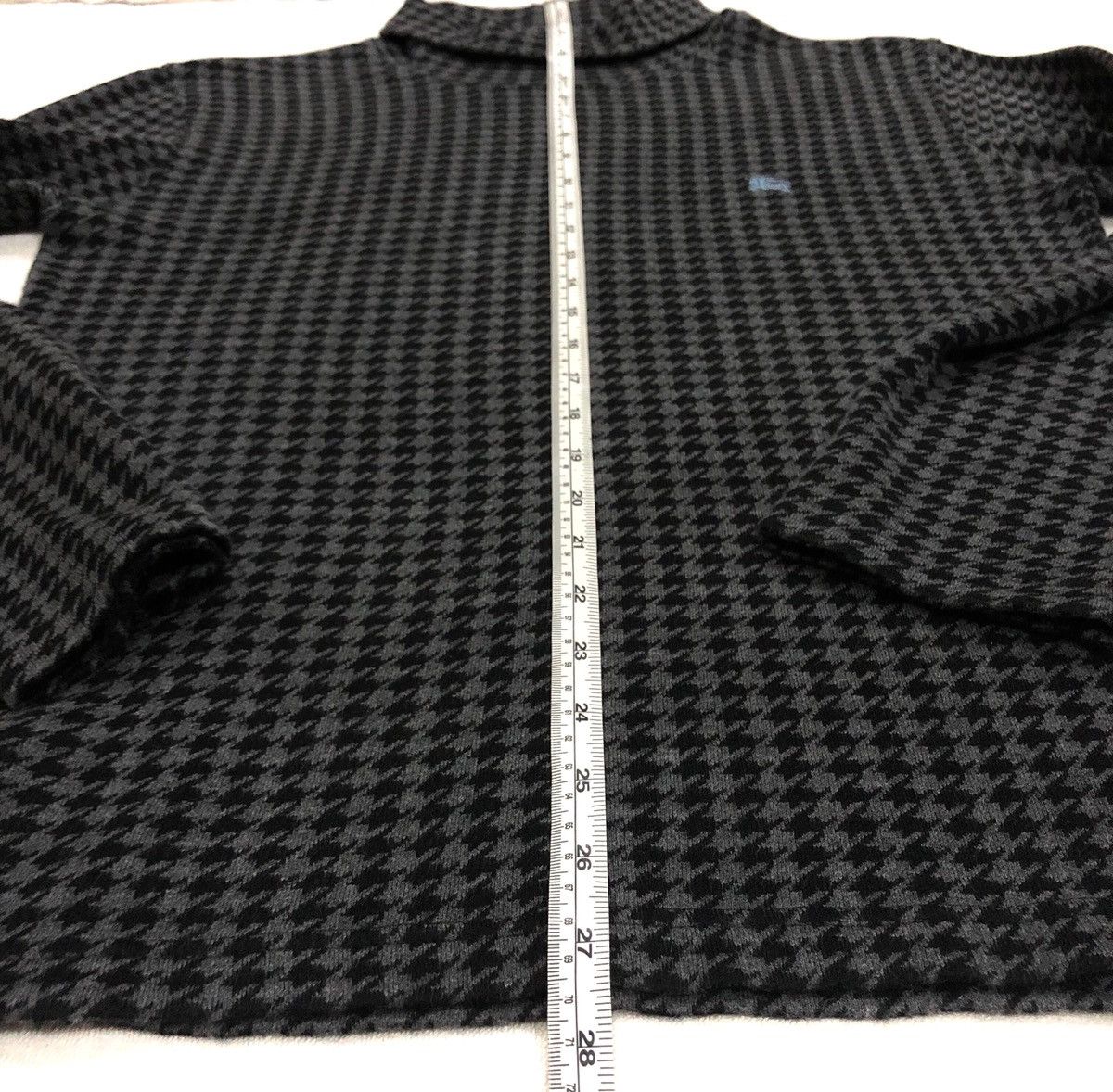 Burberry Burberry Black Label Houndstooth CheckTurtleneck Size US M / EU 48-50 / 2 - 14 Thumbnail