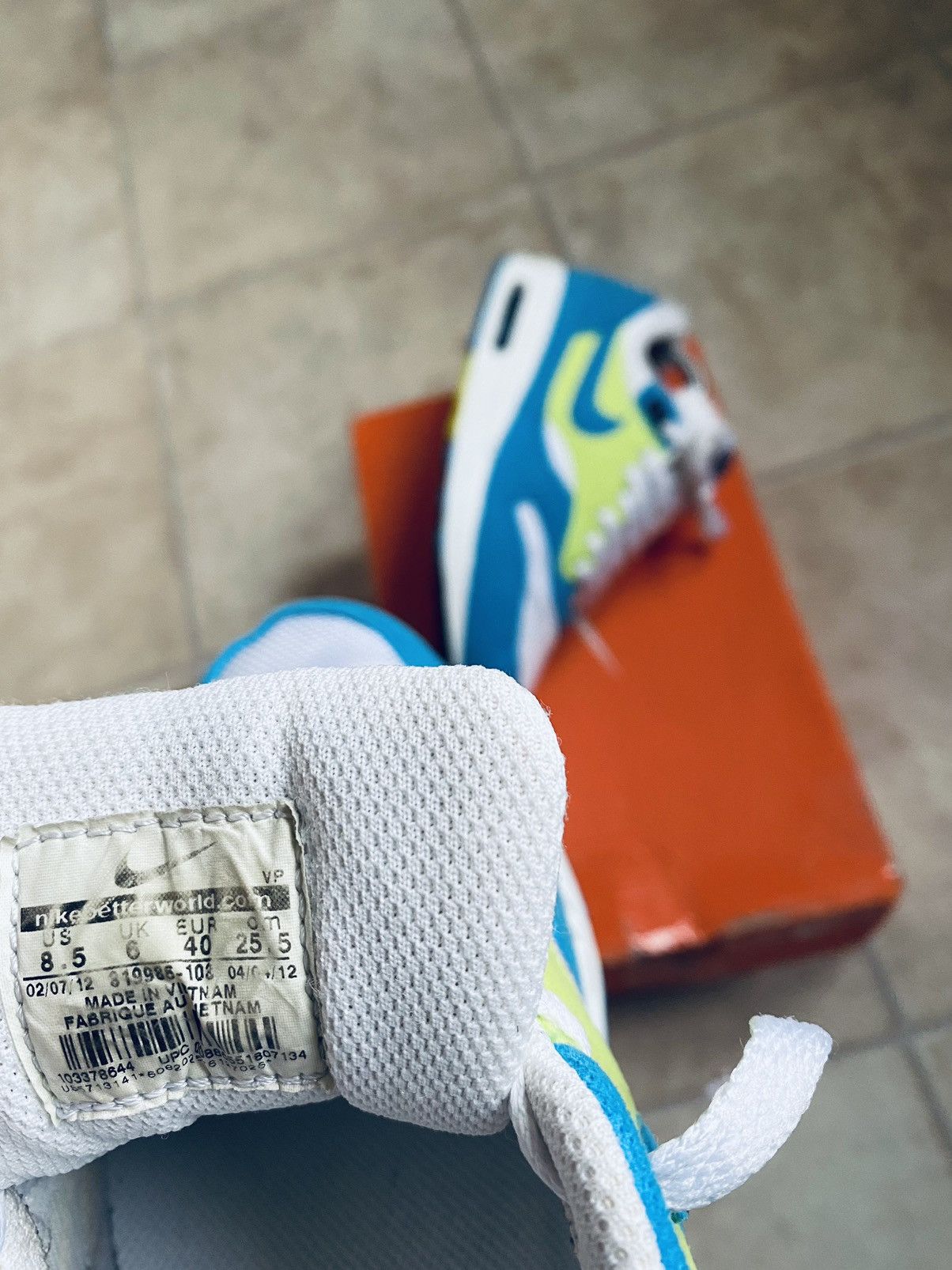 Nike × atmos Air Max 1 Atmos Concepts Clot Concepts Size US 7 / EU 40 - 11 Thumbnail