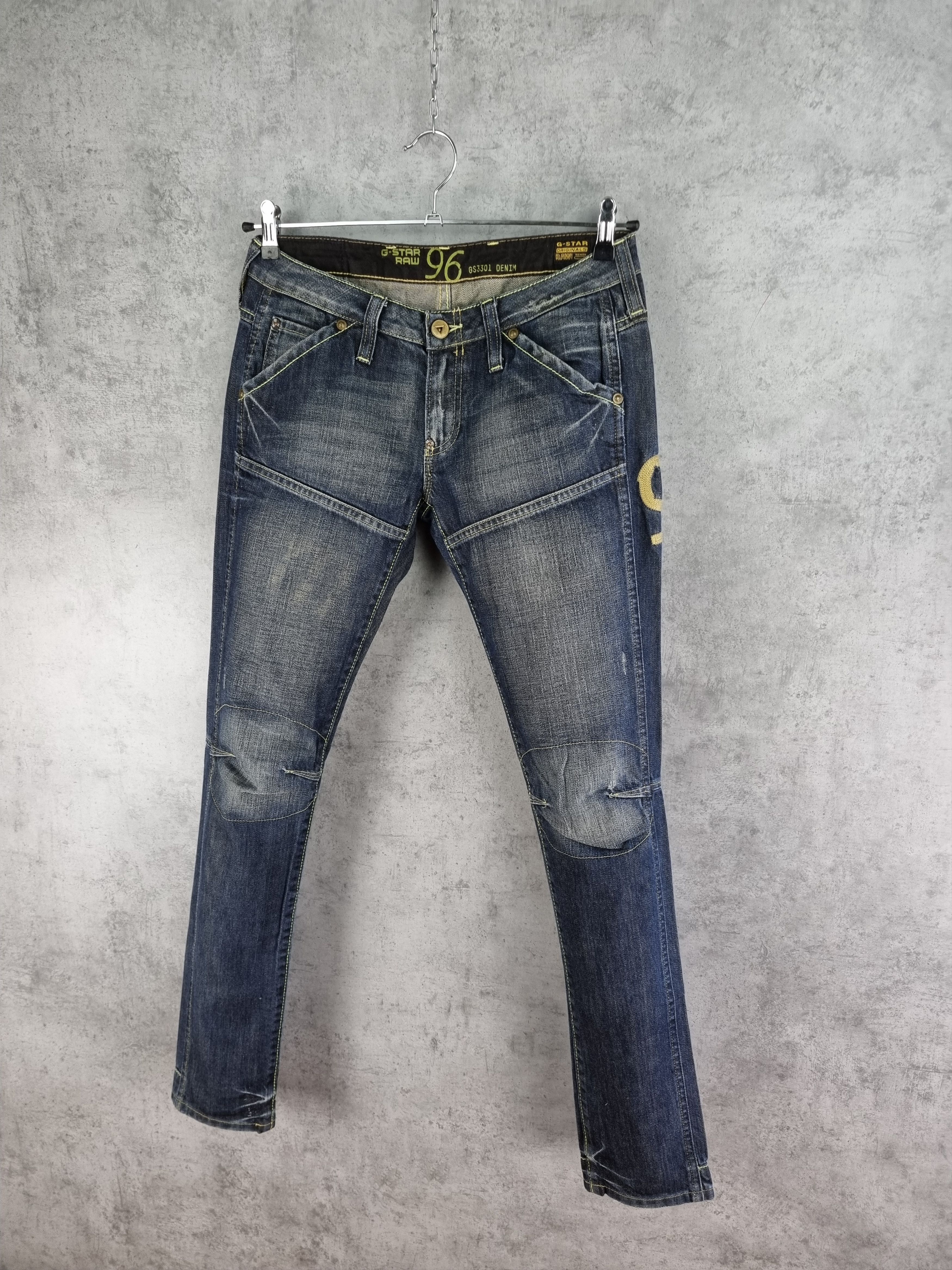 G-Star Rare Size Gstar Elwood GS3301 Denim Jeans Size US 28 / EU 44 - 1 Thumbnail