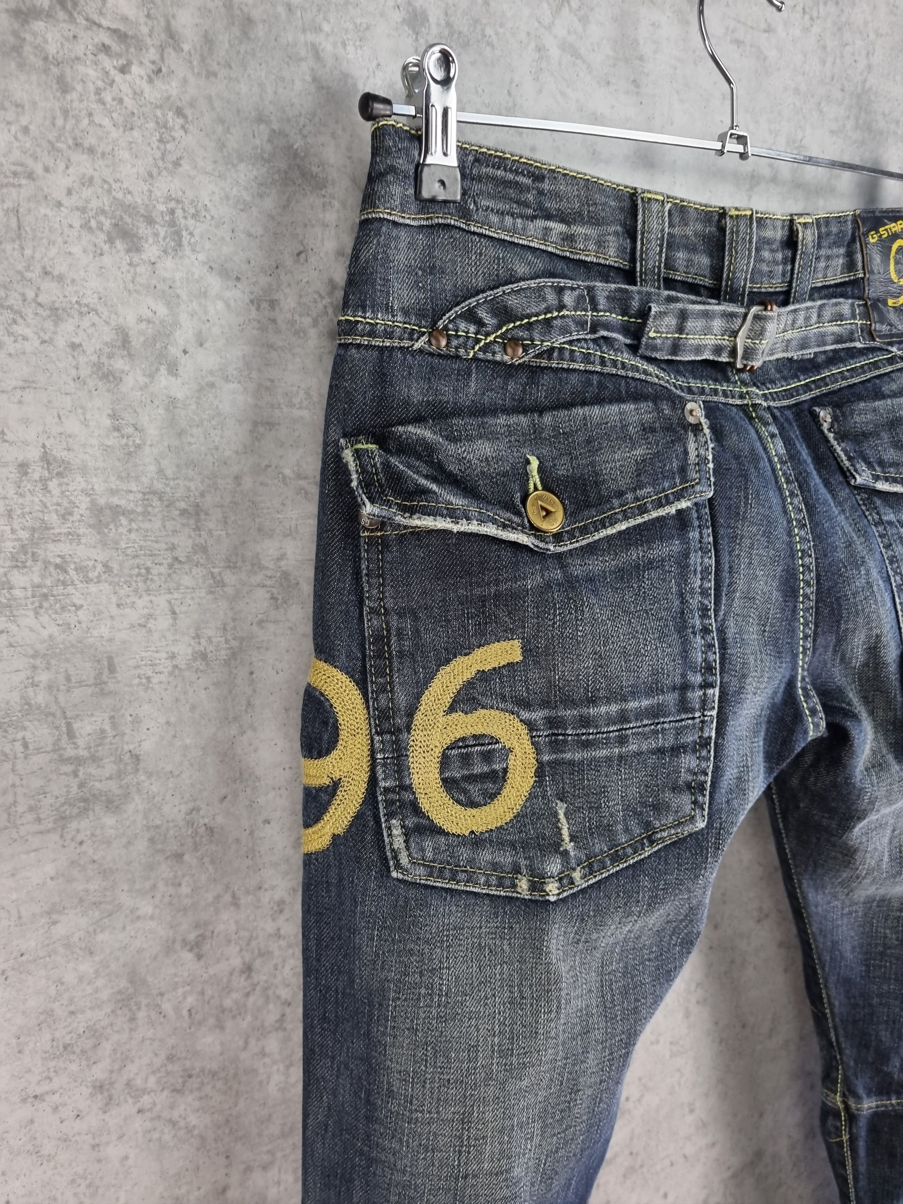 G-Star Rare Size Gstar Elwood GS3301 Denim Jeans Size US 28 / EU 44 - 9 Thumbnail