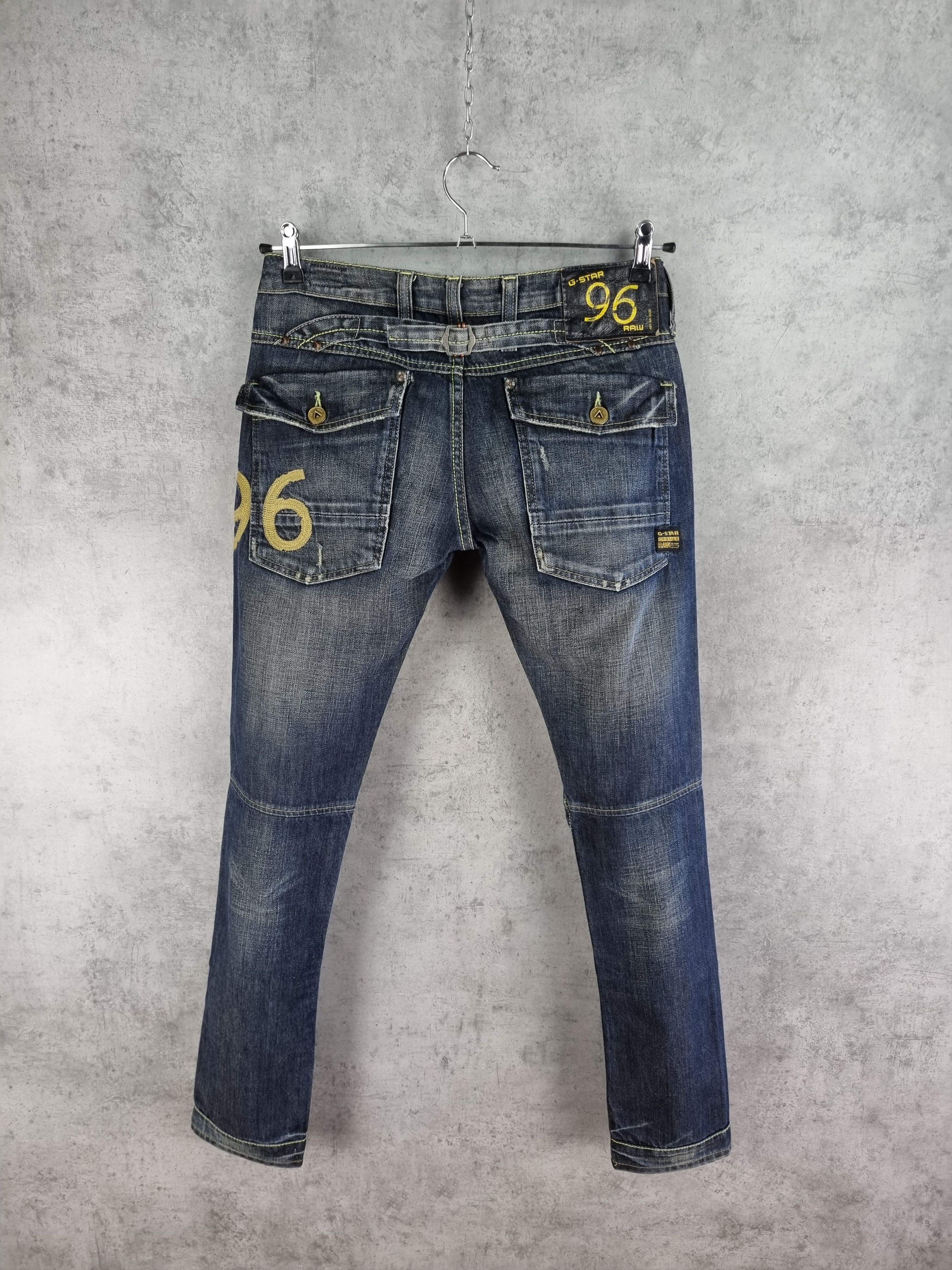 G-Star Rare Size Gstar Elwood GS3301 Denim Jeans Size US 28 / EU 44 - 2 Thumbnail