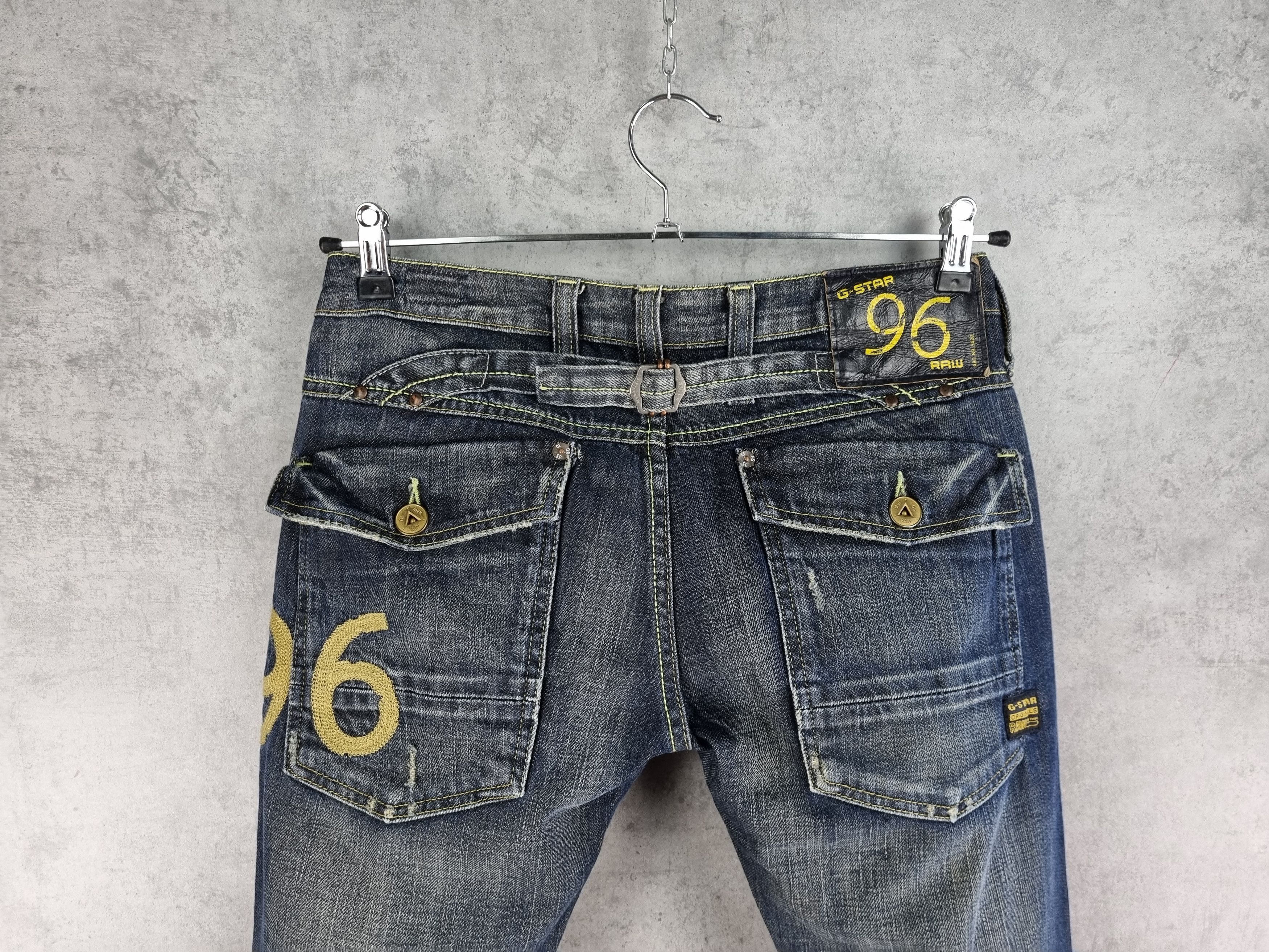 G-Star Rare Size Gstar Elwood GS3301 Denim Jeans Size US 28 / EU 44 - 4 Thumbnail