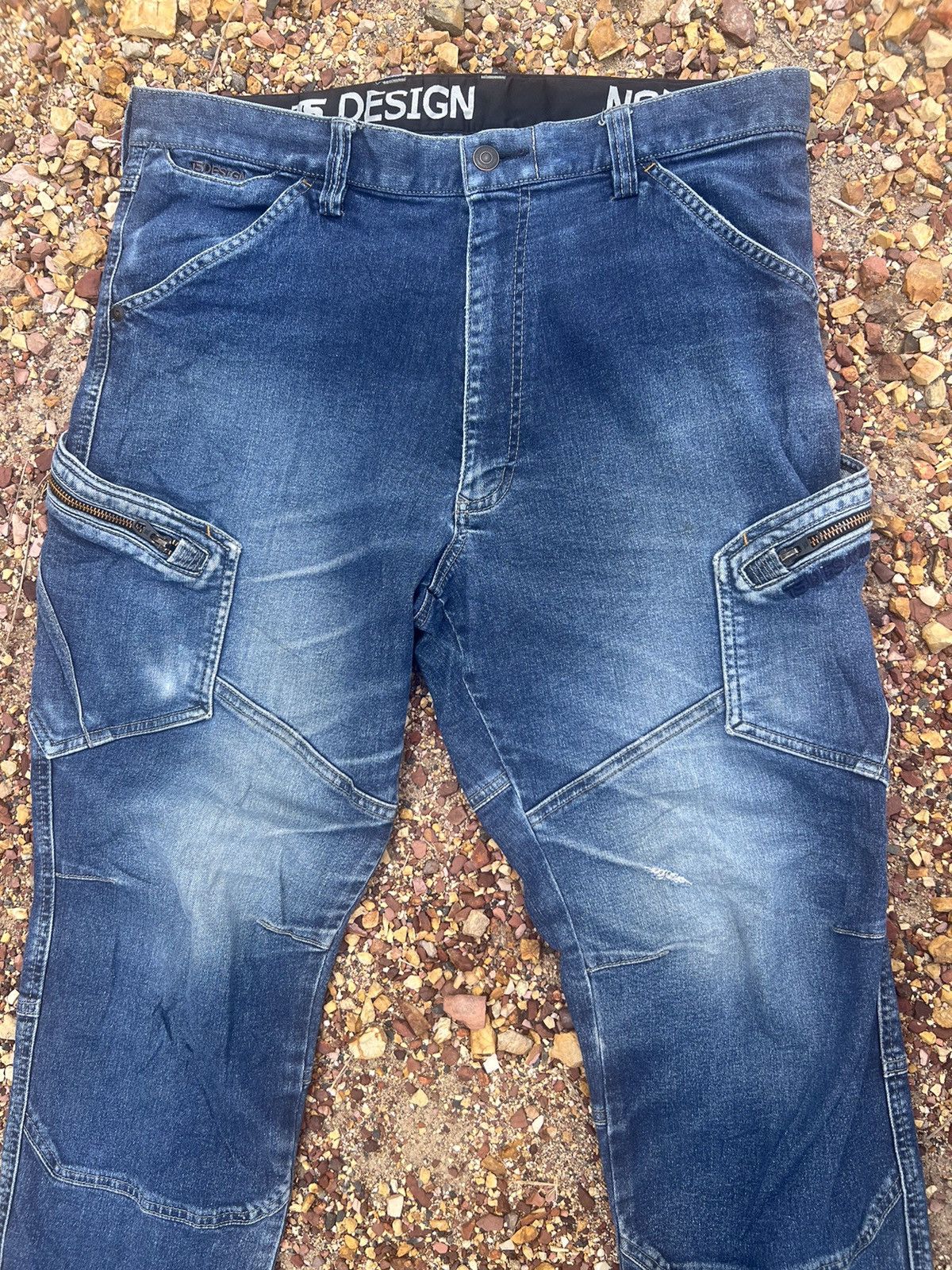 Japanese Brand × Vintage Style 6Pocket Denim Designer by T5 Design Size US 35 - 3 Thumbnail