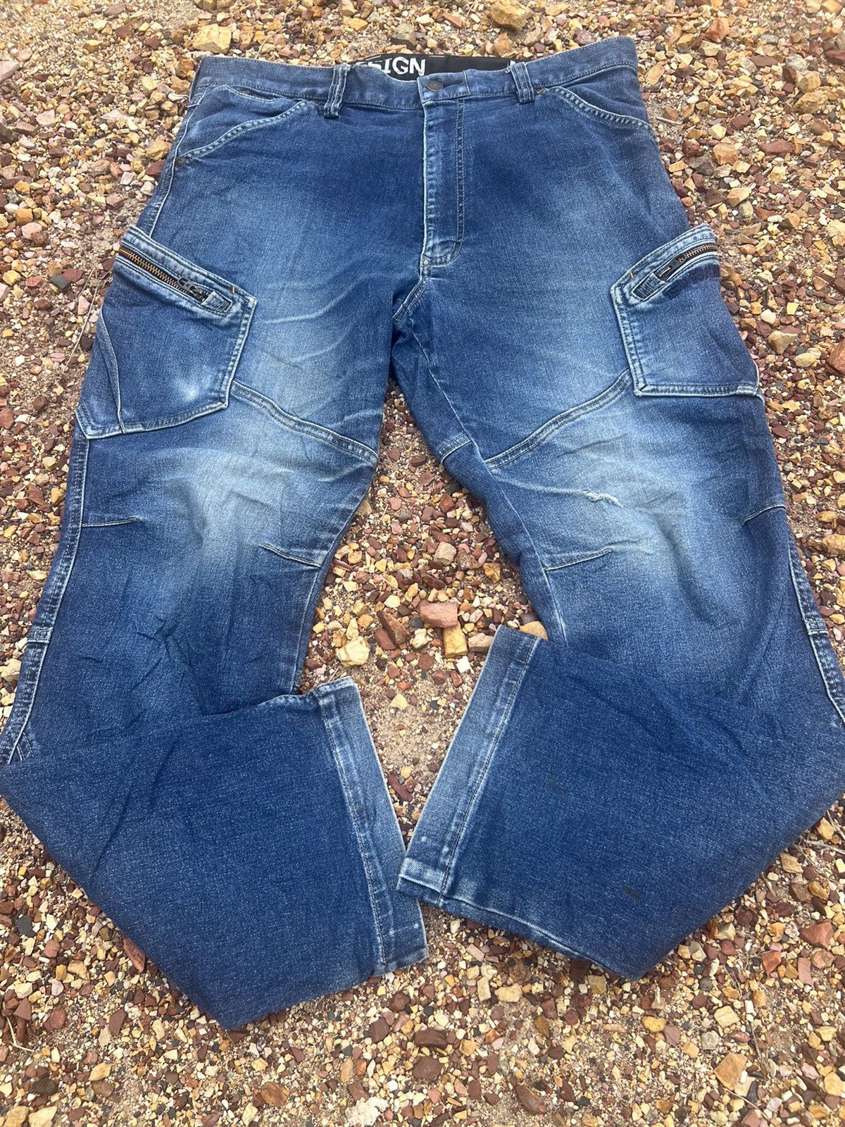 Japanese Brand × Vintage Style 6Pocket Denim Designer by T5 Design Size US 35 - 1 Thumbnail