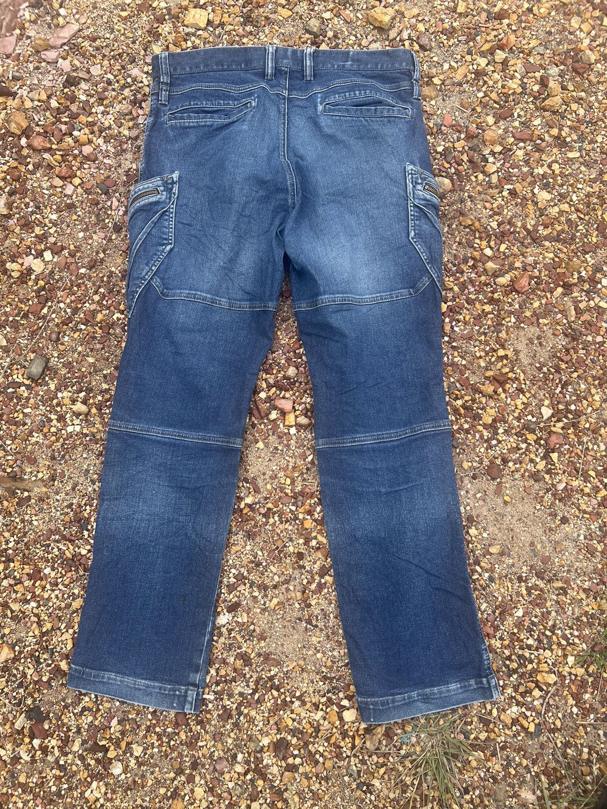 Japanese Brand × Vintage Style 6Pocket Denim Designer by T5 Design Size US 35 - 4 Thumbnail