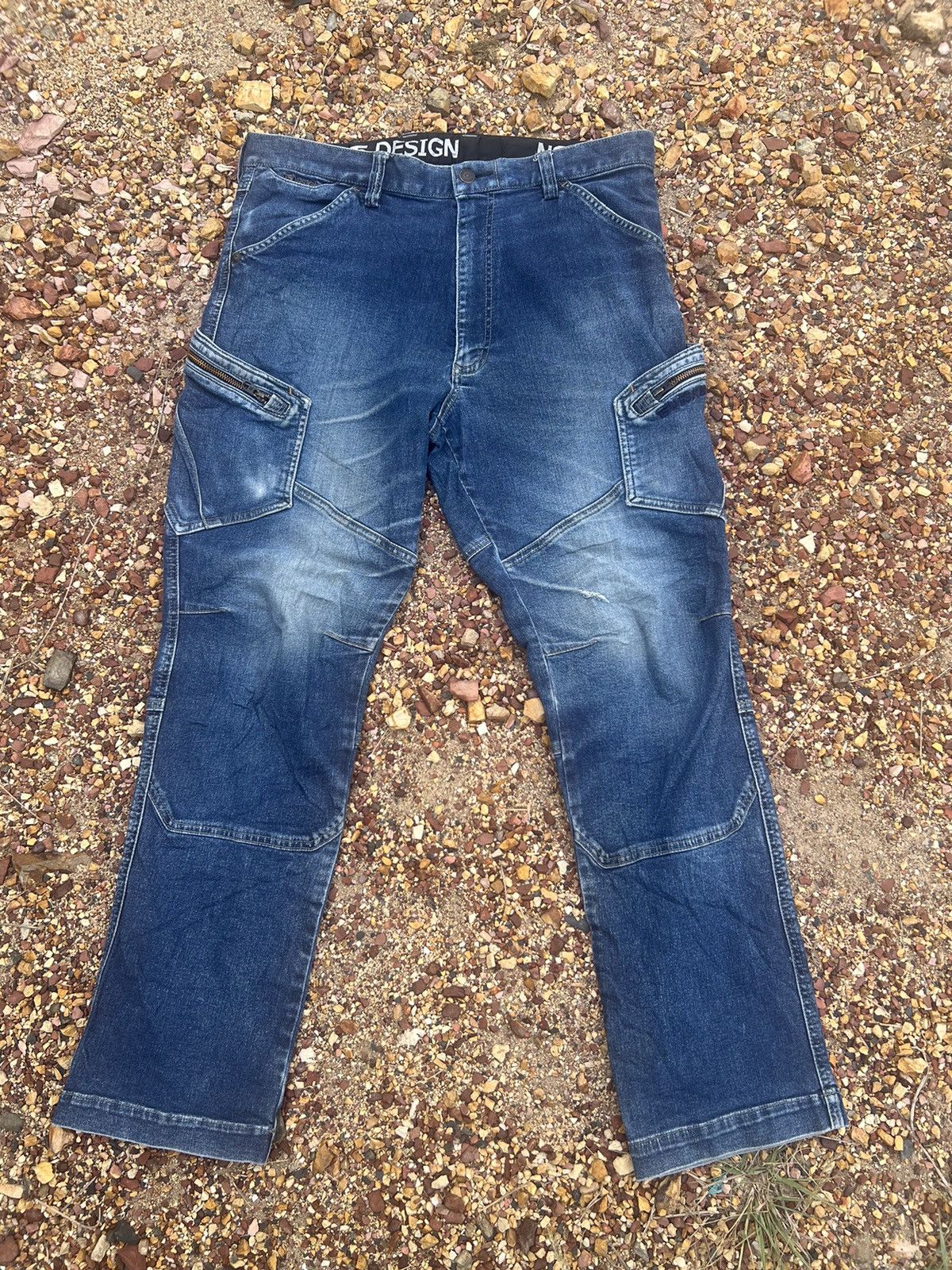 Japanese Brand × Vintage Style 6Pocket Denim Designer by T5 Design Size US 35 - 2 Thumbnail