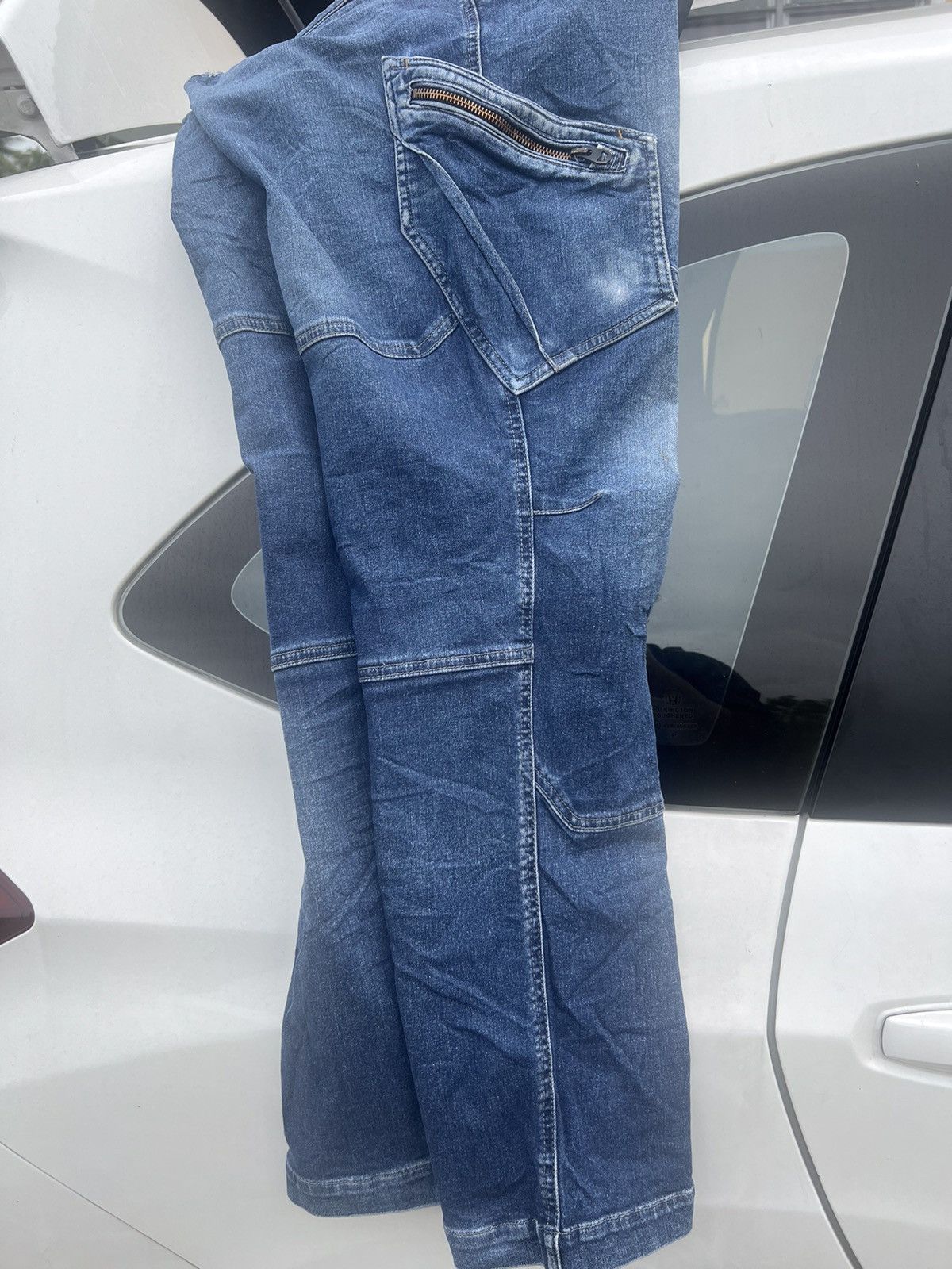 Japanese Brand × Vintage Style 6Pocket Denim Designer by T5 Design Size US 35 - 6 Thumbnail