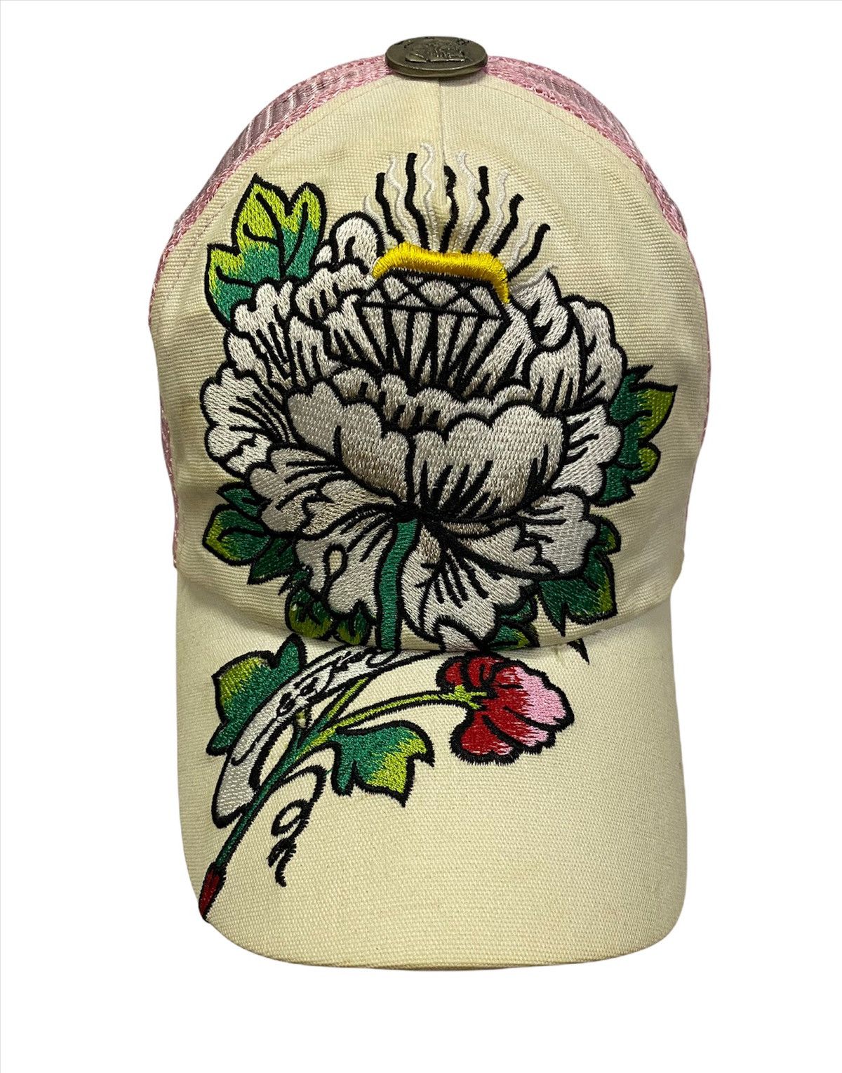 Ed Hardy Vintage Don Ed Hardy Tattoo Wear Trucker Hat Size ONE SIZE - 2 Thumbnail