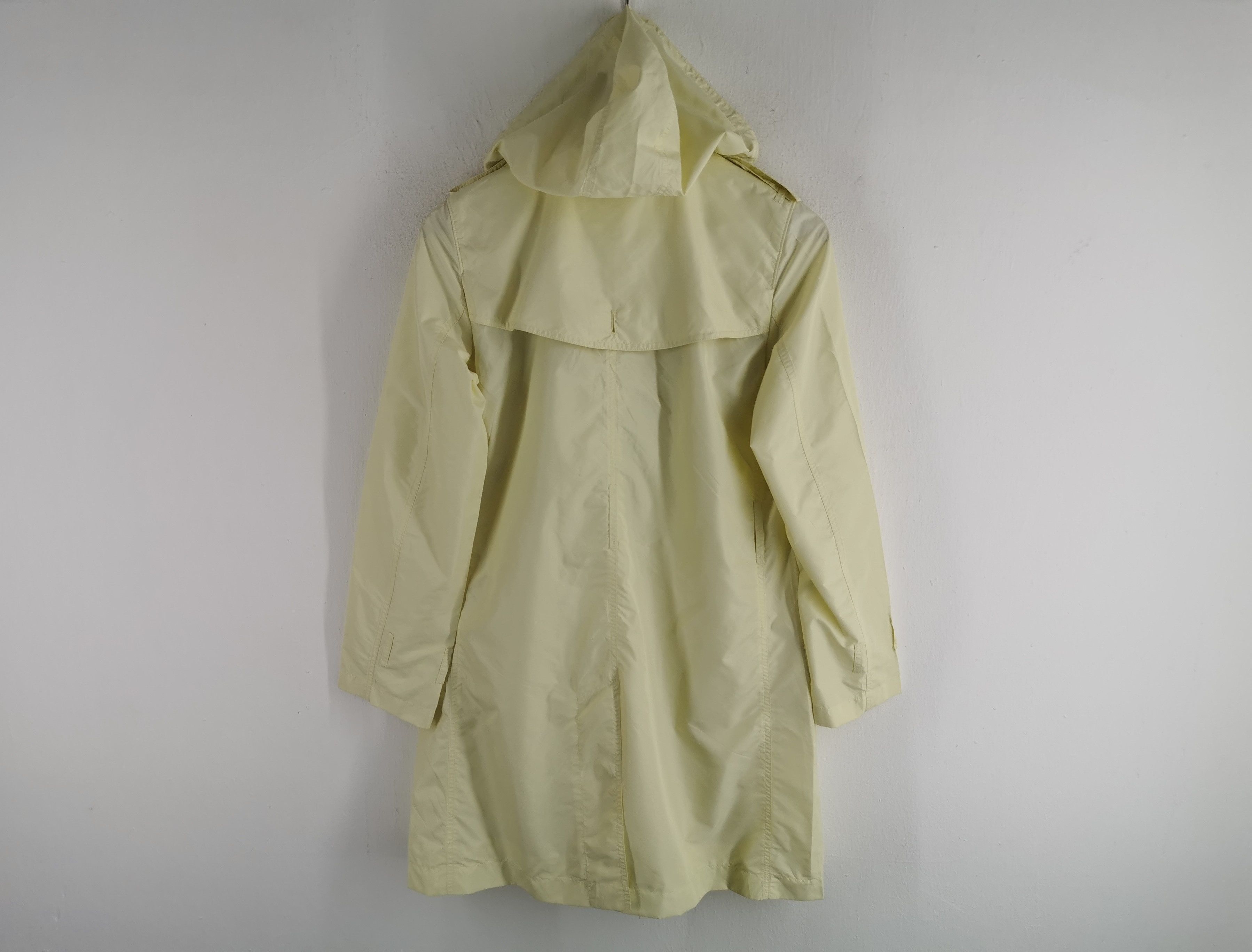 Vintage 90s Burberry Trench Coat Jacket Size M