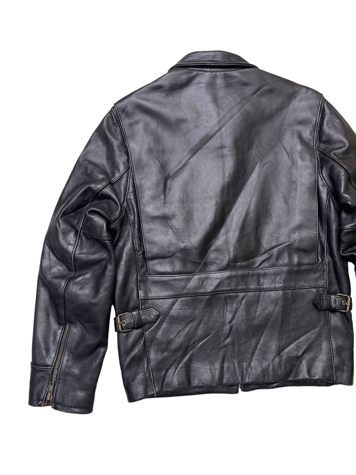 Harley Davidson × Vintage Harley Davidson Horsehide Leather Bikers Jacket Size US S / EU 44-46 / 1 - 10 Thumbnail