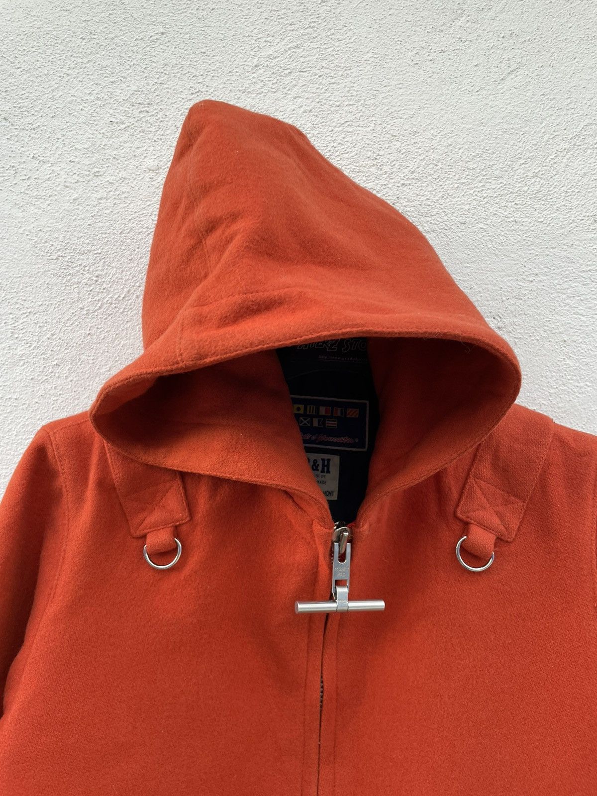 Japanese Brand × Vintage Vintage Balance + Harmony Wool Hooded Jacket Size US S / EU 44-46 / 1 - 4 Thumbnail
