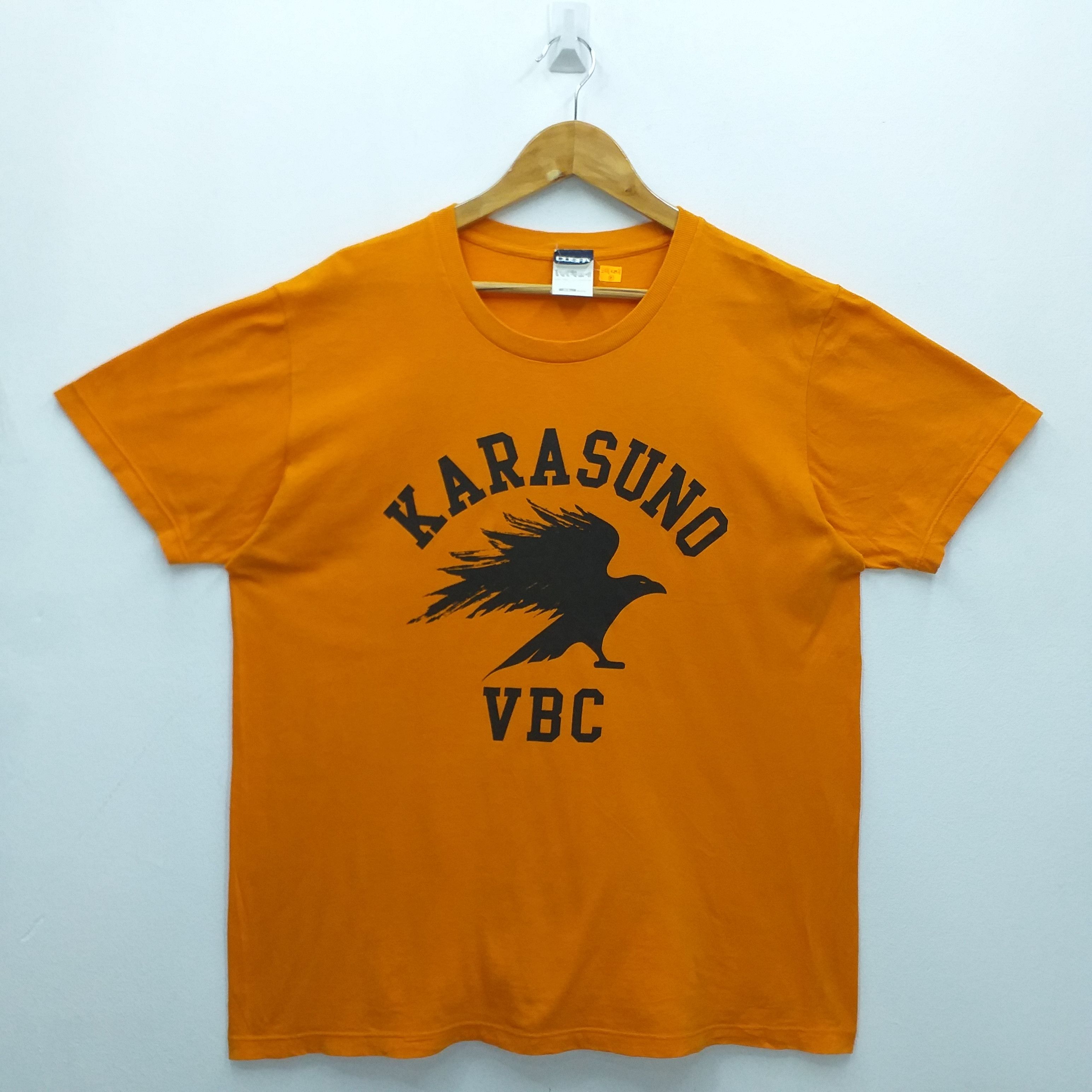 Anime × Japanese Brand × Vintage Vintage Karasuno High School Anime by Cospa Tee shirt -E079 Size US XL / EU 56 / 4 - 1 Thumbnail