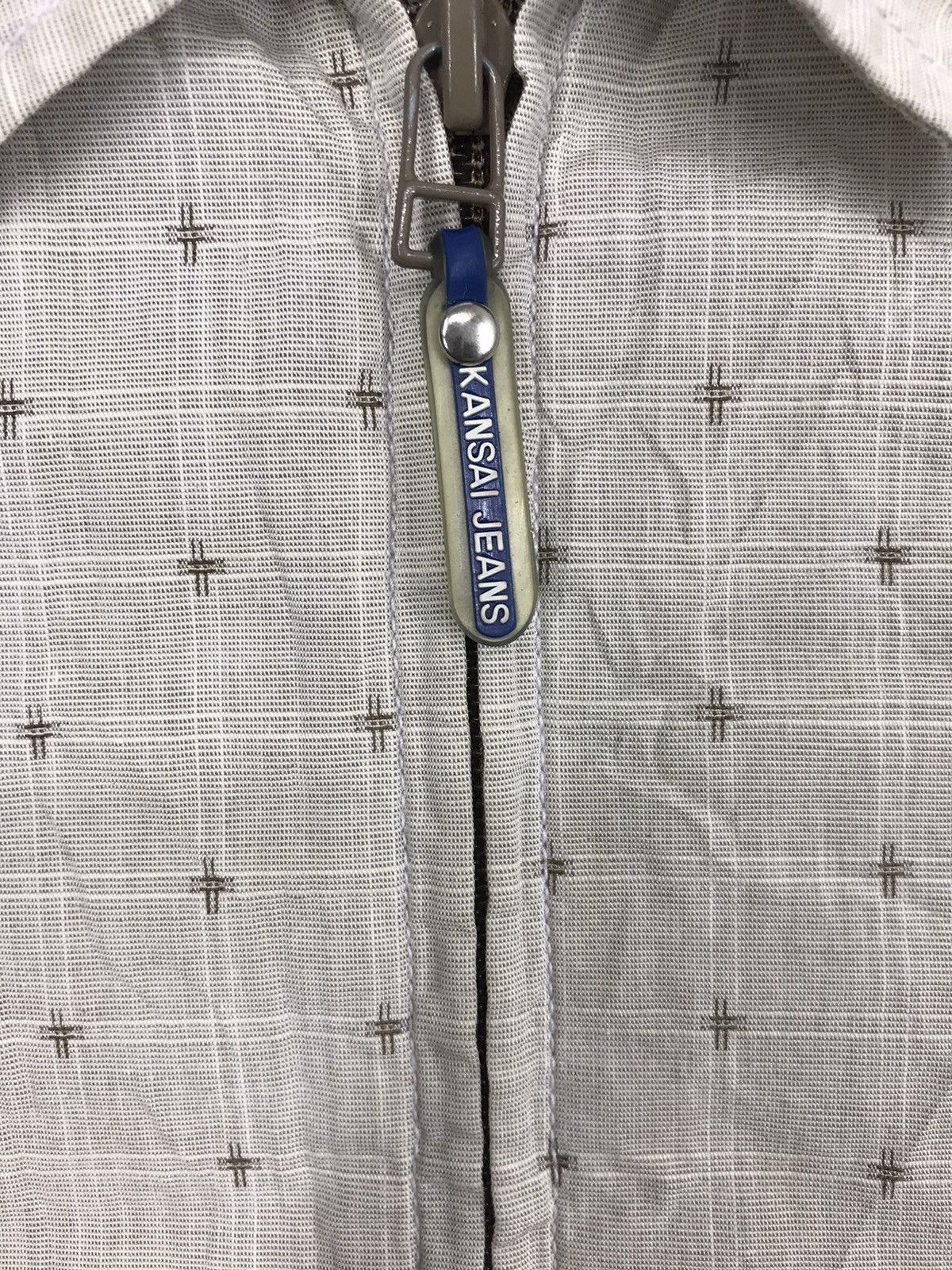 Japanese Brand × Kansai Yamamoto Kansai Yamamoto Jeans Shirt Zipper Up Pocket Classic Size US M / EU 48-50 / 2 - 6 Thumbnail
