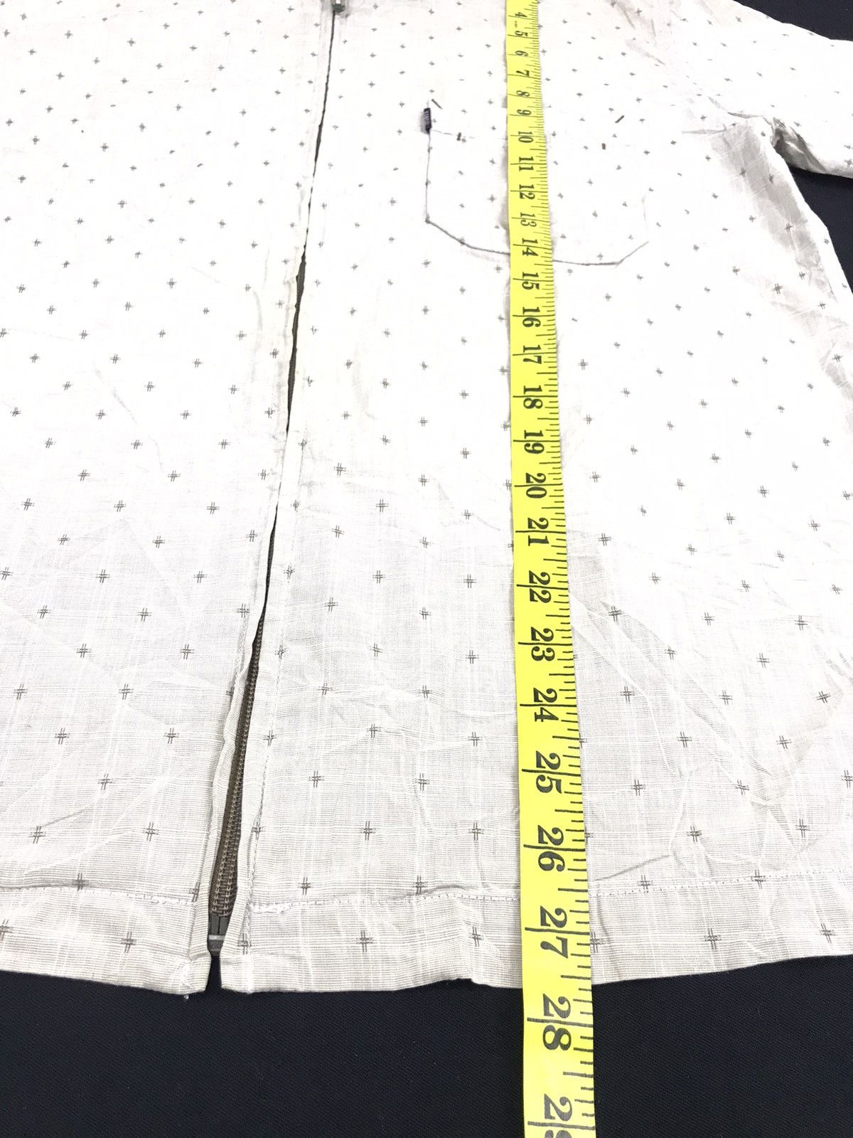 Japanese Brand × Kansai Yamamoto Kansai Yamamoto Jeans Shirt Zipper Up Pocket Classic Size US M / EU 48-50 / 2 - 9 Thumbnail