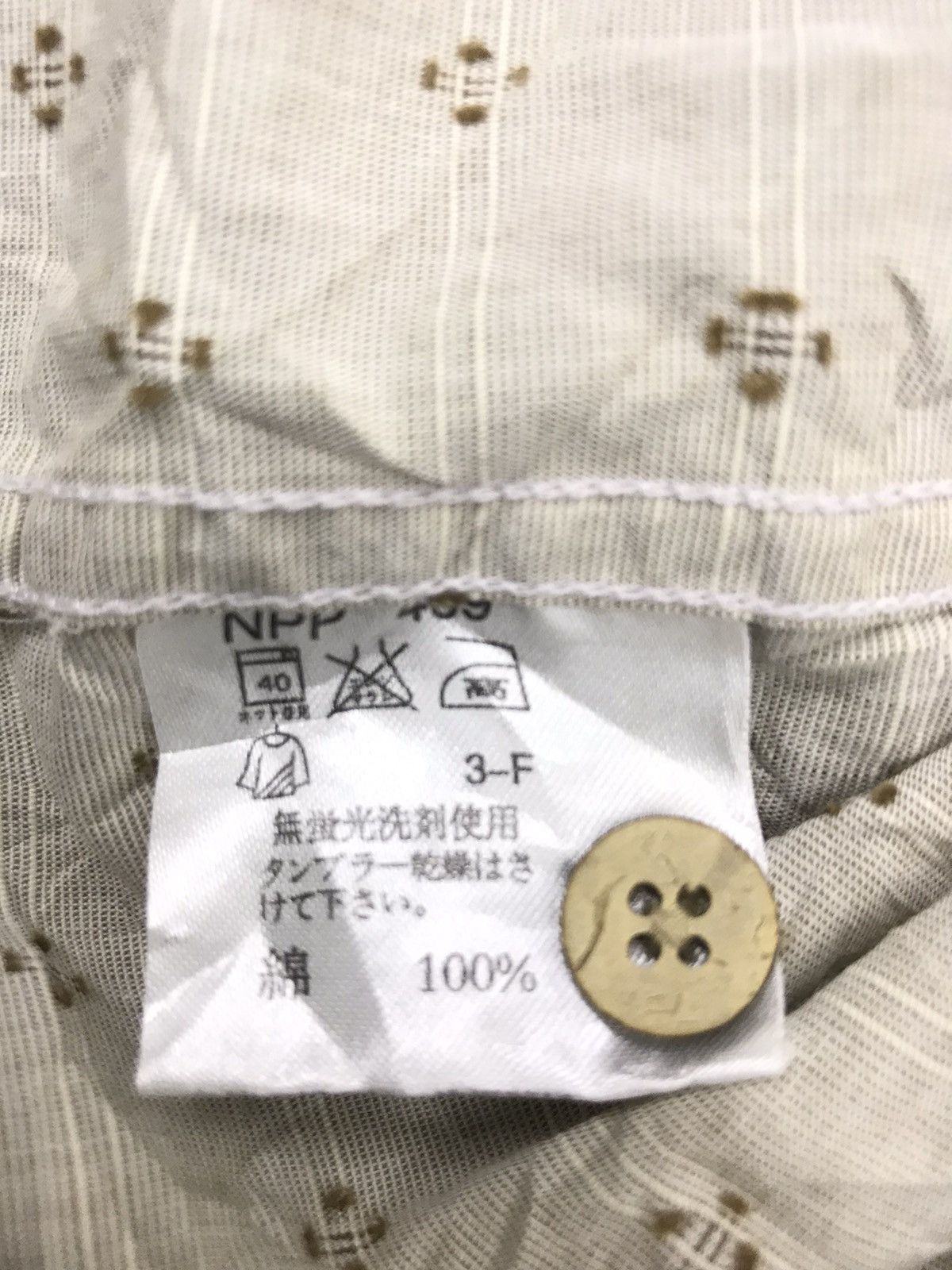 Japanese Brand × Kansai Yamamoto Kansai Yamamoto Jeans Shirt Zipper Up Pocket Classic Size US M / EU 48-50 / 2 - 5 Thumbnail