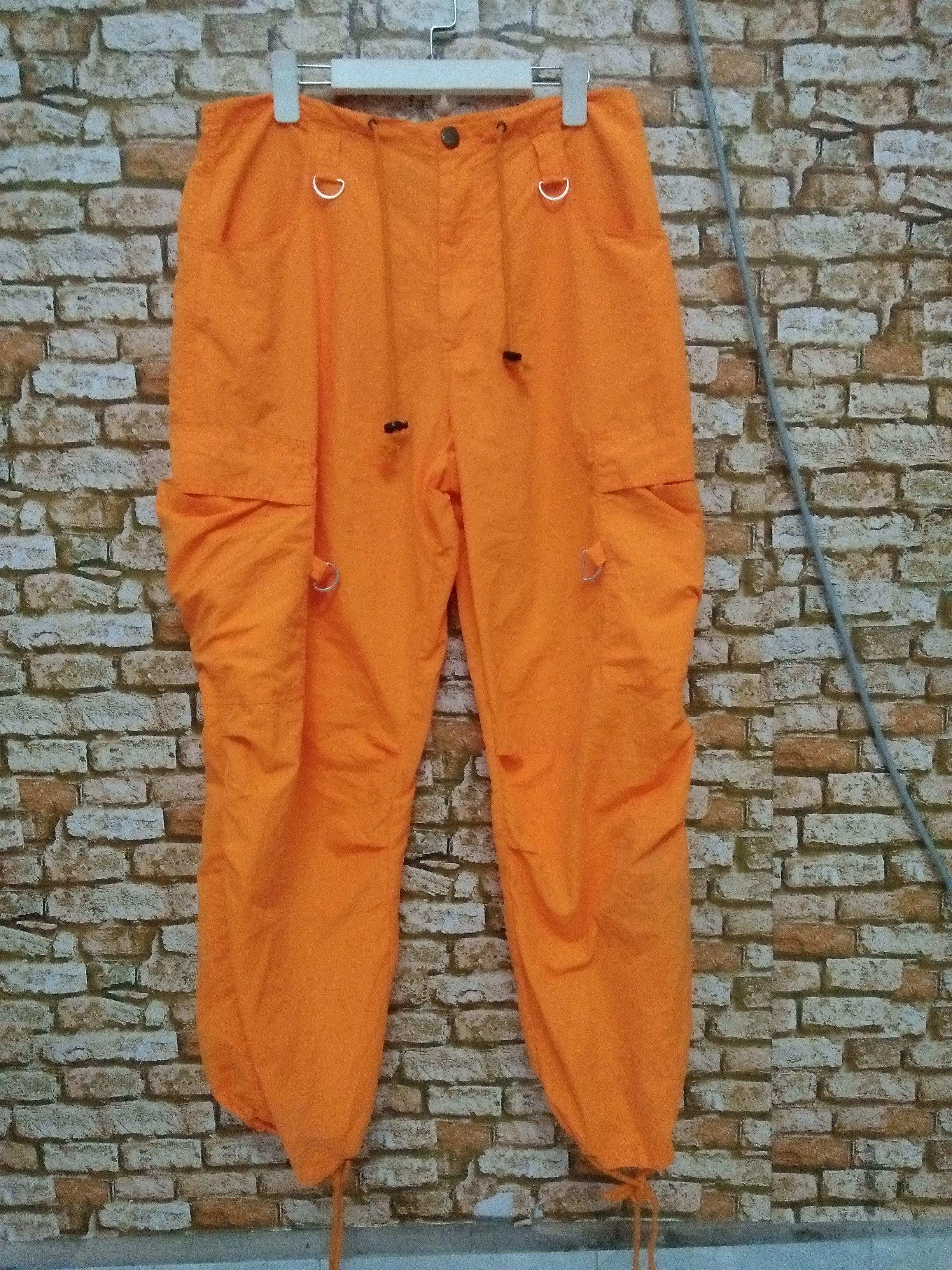 Japanese Brand RIP QUEEN ORANGE BONDAGE TROUSERS (B57) Size US 34 / EU 50 - 2 Thumbnail