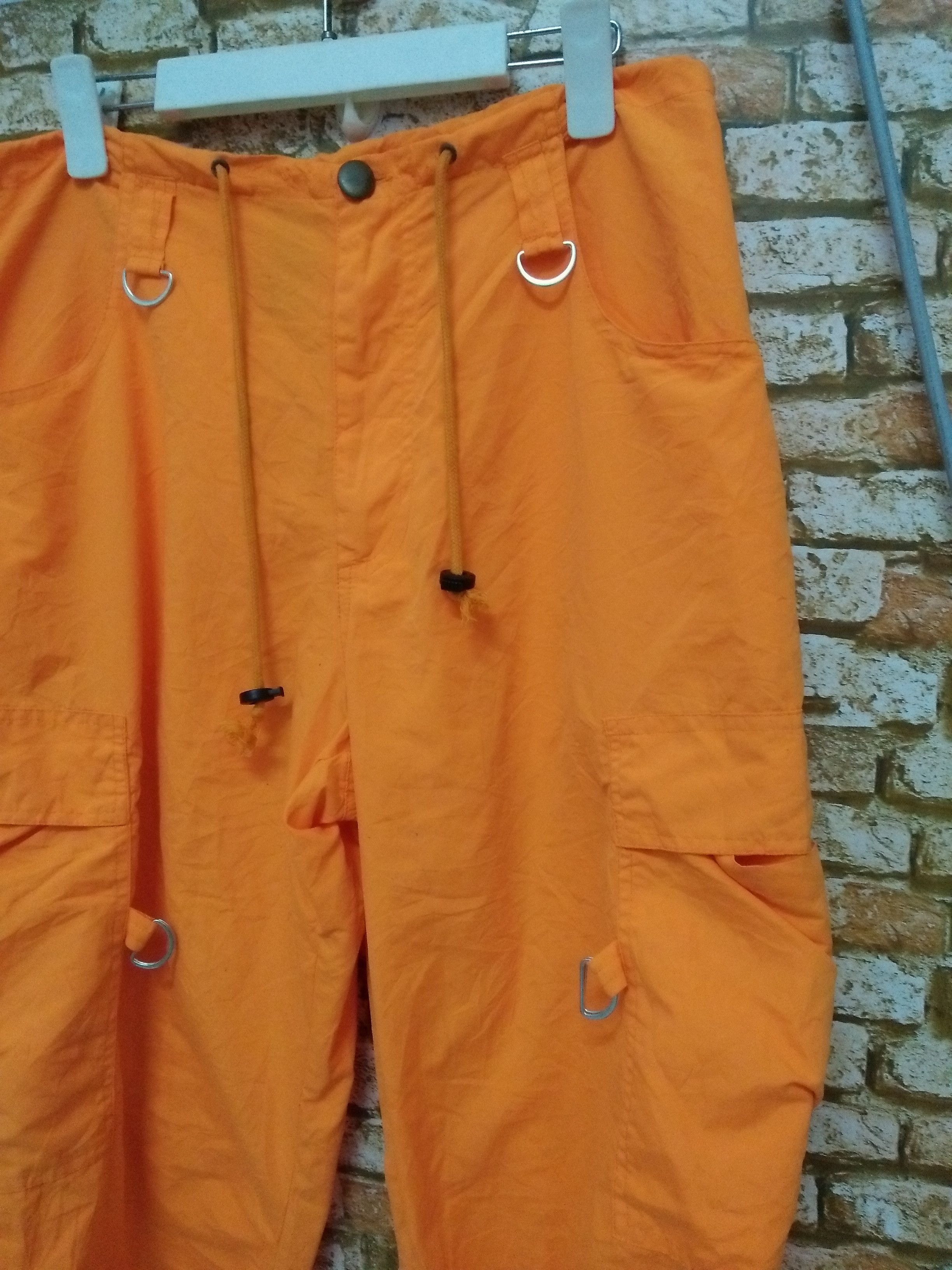Japanese Brand RIP QUEEN ORANGE BONDAGE TROUSERS (B57) Size US 34 / EU 50 - 3 Thumbnail