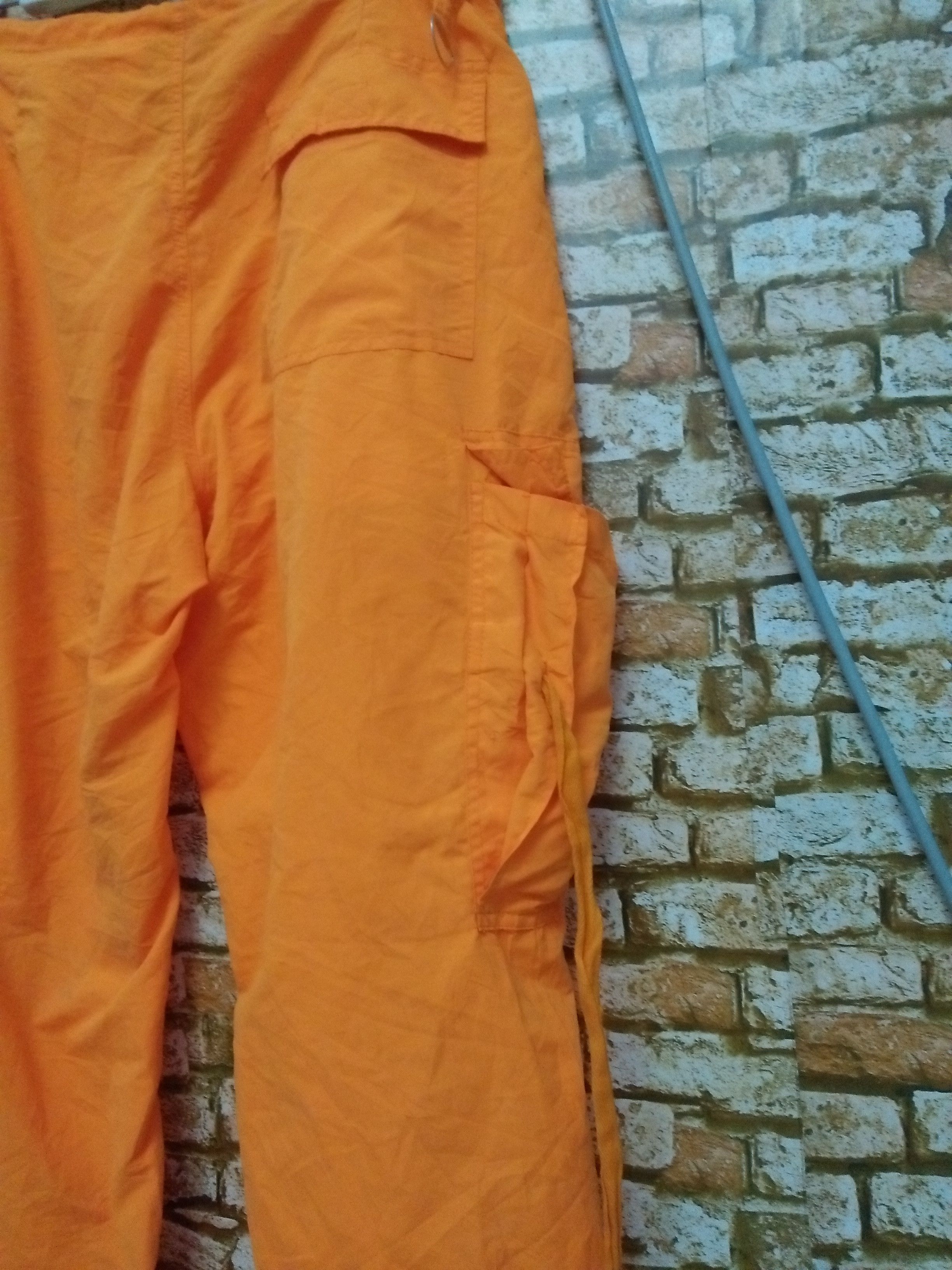 Japanese Brand RIP QUEEN ORANGE BONDAGE TROUSERS (B57) Size US 34 / EU 50 - 4 Thumbnail