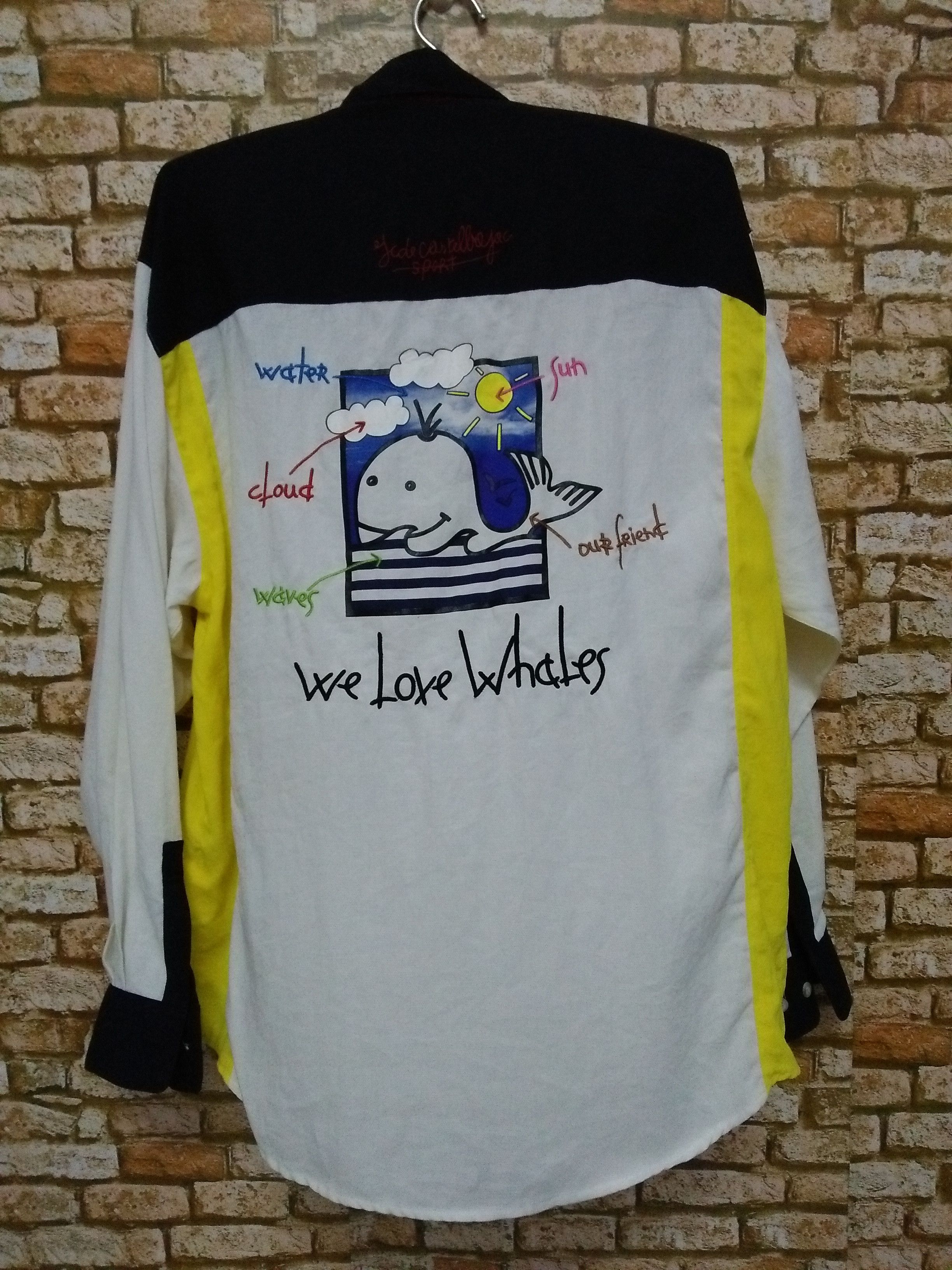Jean Charles De Castelbajac JEAN CHARLES DE CASTELBAJAC COLORFULL SHIRT (A927) Size US L / EU 52-54 / 3 - 6 Thumbnail