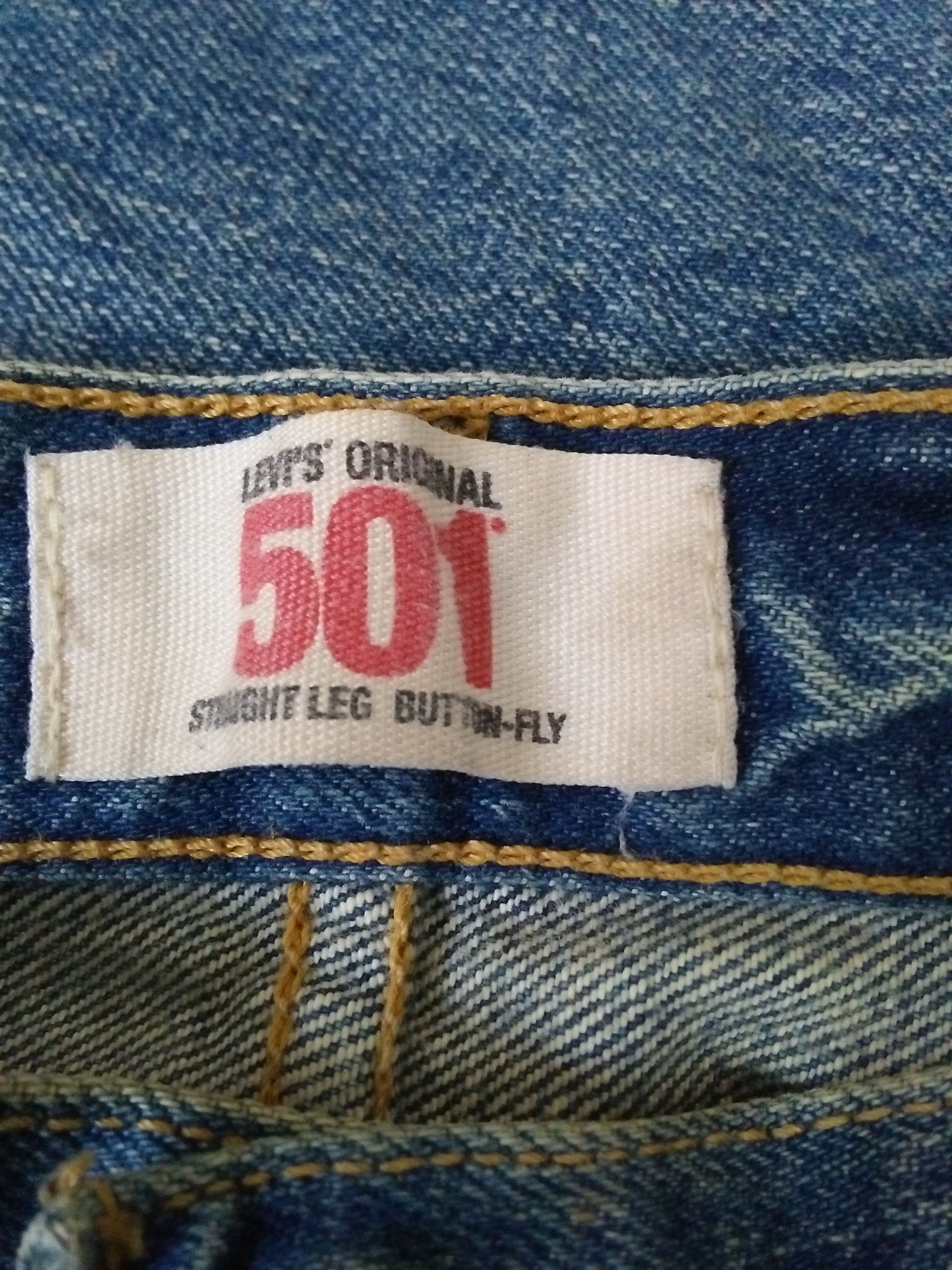 Levi's LEVIS 501 DISTRESSED DENIM (A952) Size US 35 - 6 Thumbnail