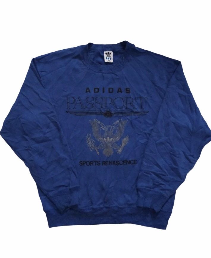 Adidas × Passport Vintage Adidas x Passport Sweatshirt Size US M / EU 48-50 / 2 - 1 Thumbnail