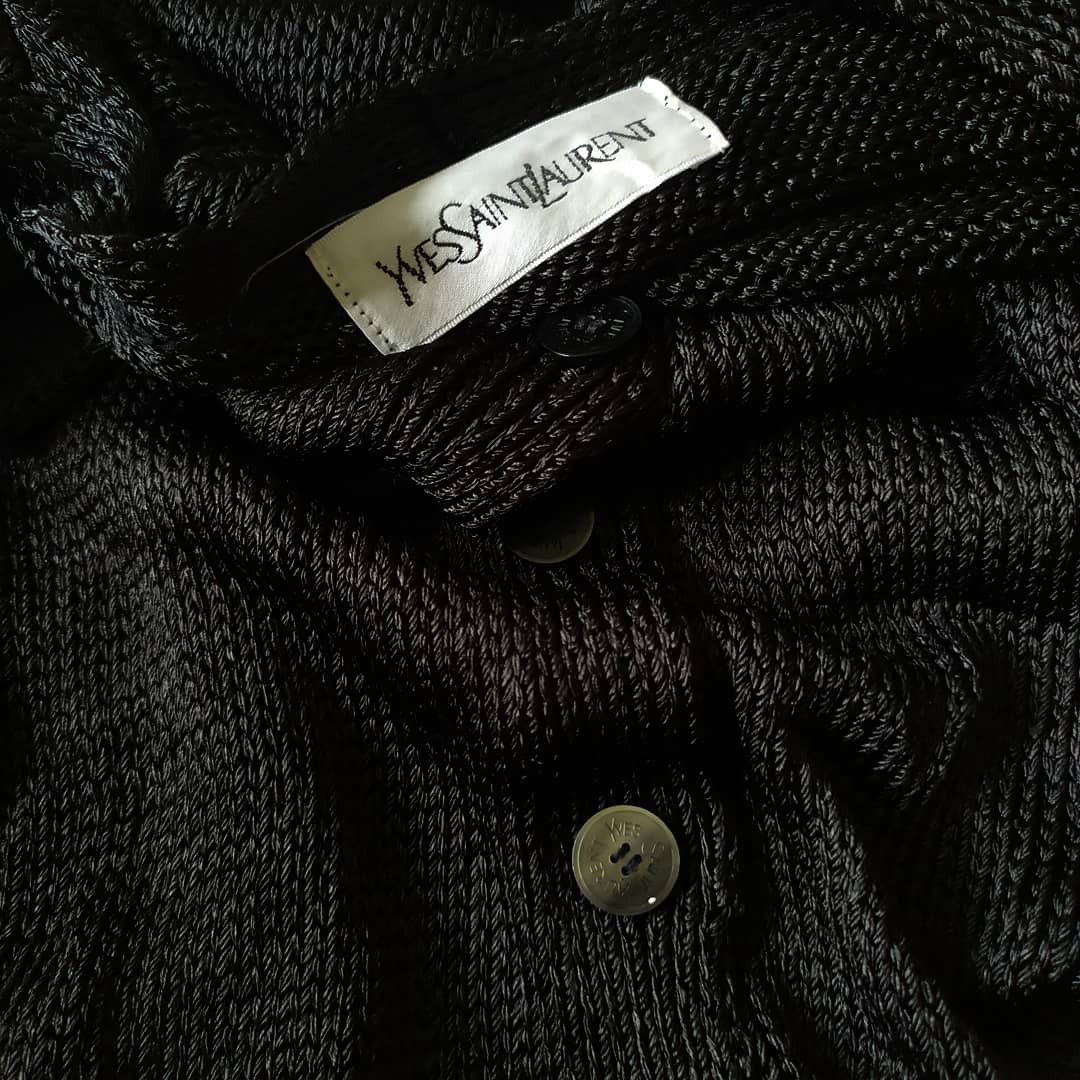 Yves Saint Laurent Vintage Outer Cardigans Yves Saint Laurent Rayon Blend Size US M / EU 48-50 / 2 - 4 Thumbnail