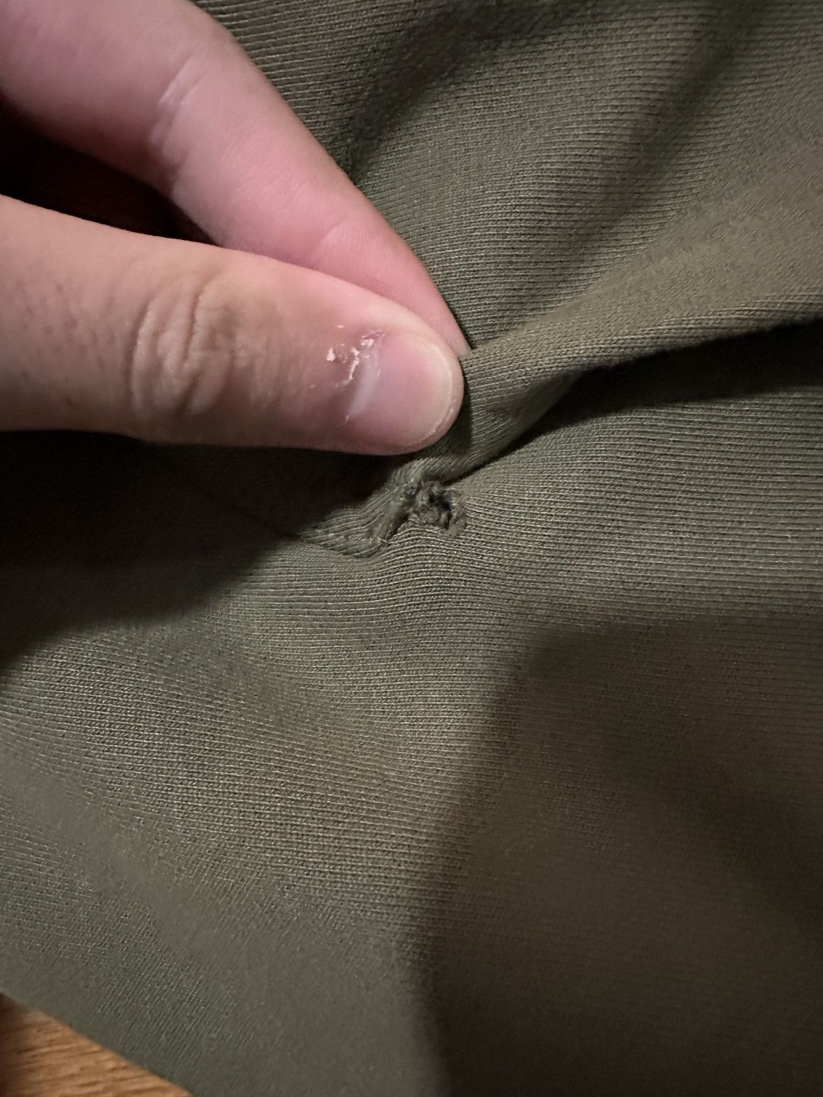 Helmut Lang Helmut Lang Olive Logo Hoodie Size US M / EU 48-50 / 2 - 7 Thumbnail