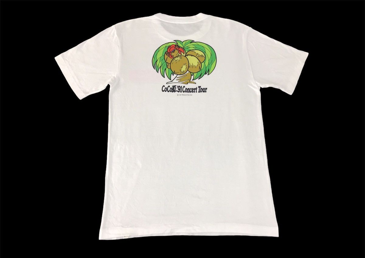 Band Tees × Vintage Vintage Coco 91’s Concert Tour Coconut Tree Crab T-shirt Size US L / EU 52-54 / 3 - 1 Thumbnail