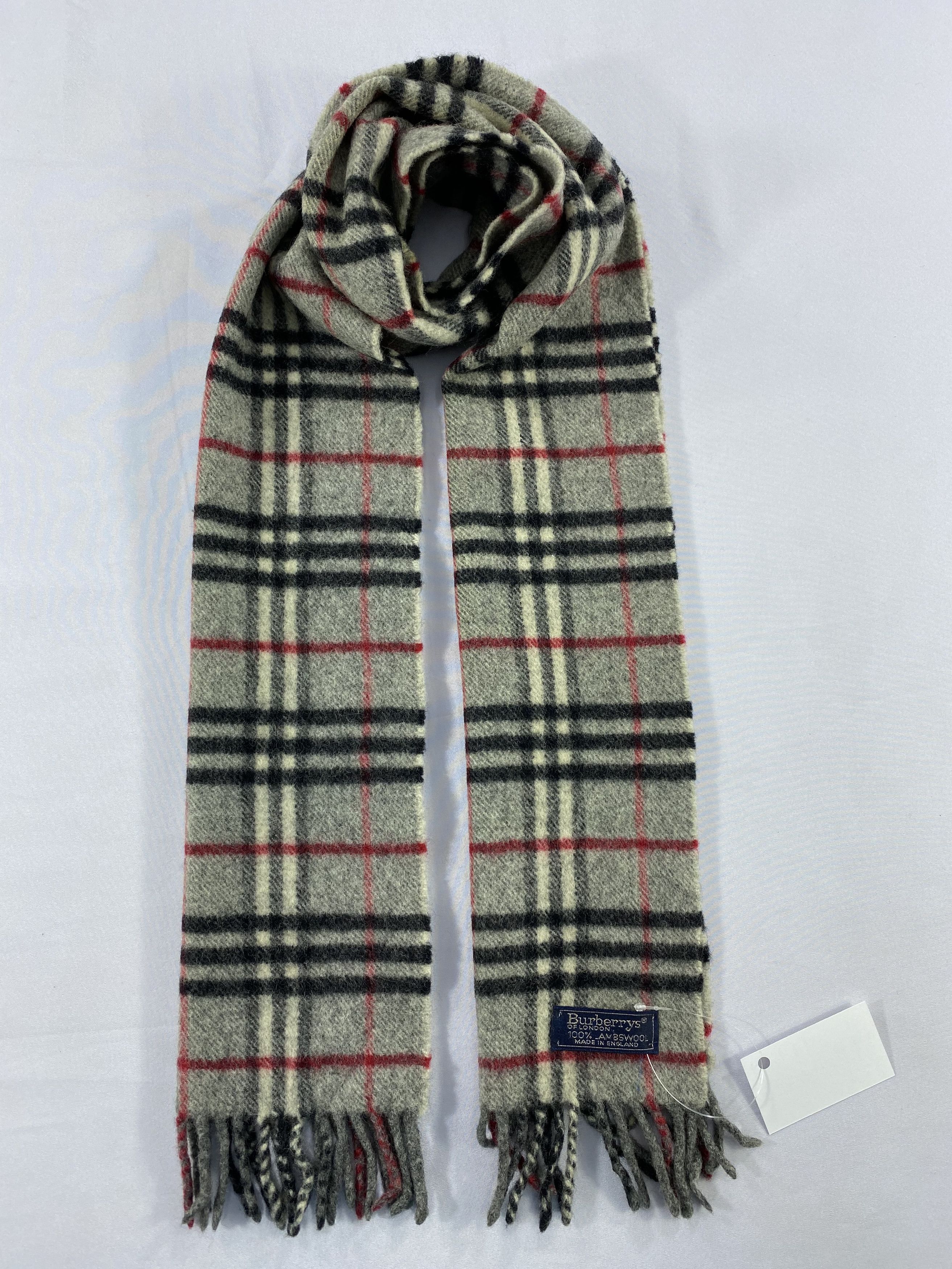 Burberry Burberry Lambswool Scarf / Muffler / Neckwear Size ONE SIZE - 1 Thumbnail