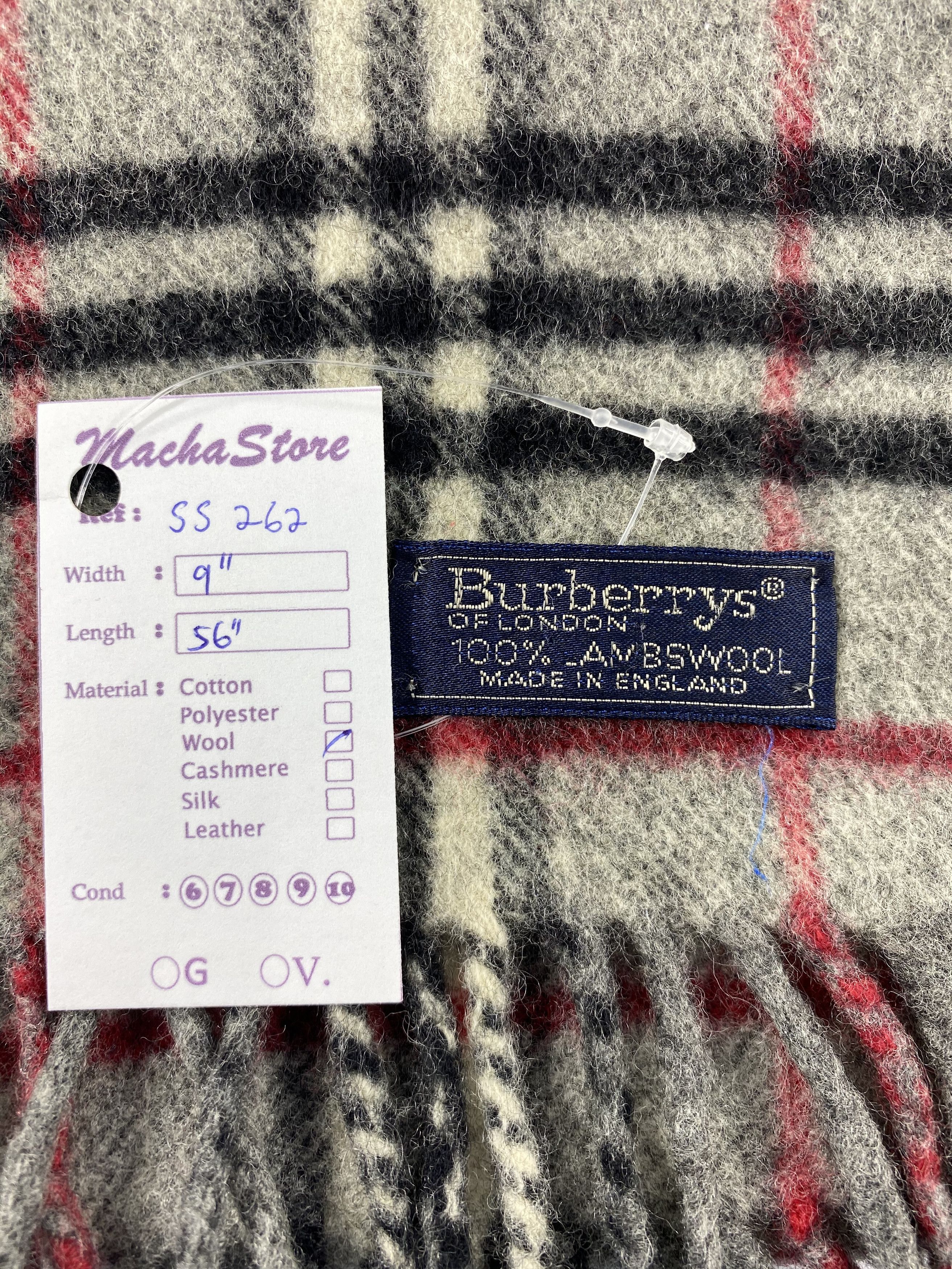 Burberry Burberry Lambswool Scarf / Muffler / Neckwear Size ONE SIZE - 6 Thumbnail
