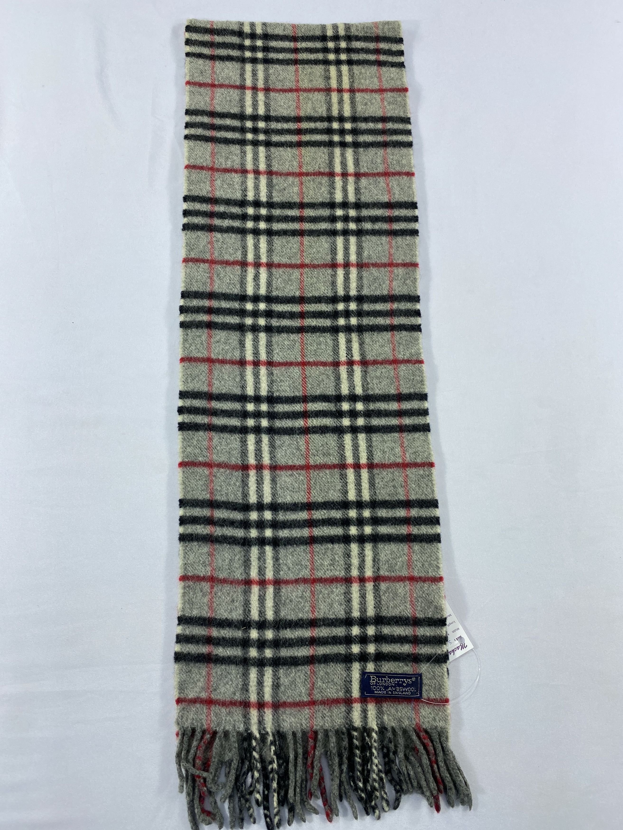 Burberry Burberry Lambswool Scarf / Muffler / Neckwear Size ONE SIZE - 2 Thumbnail
